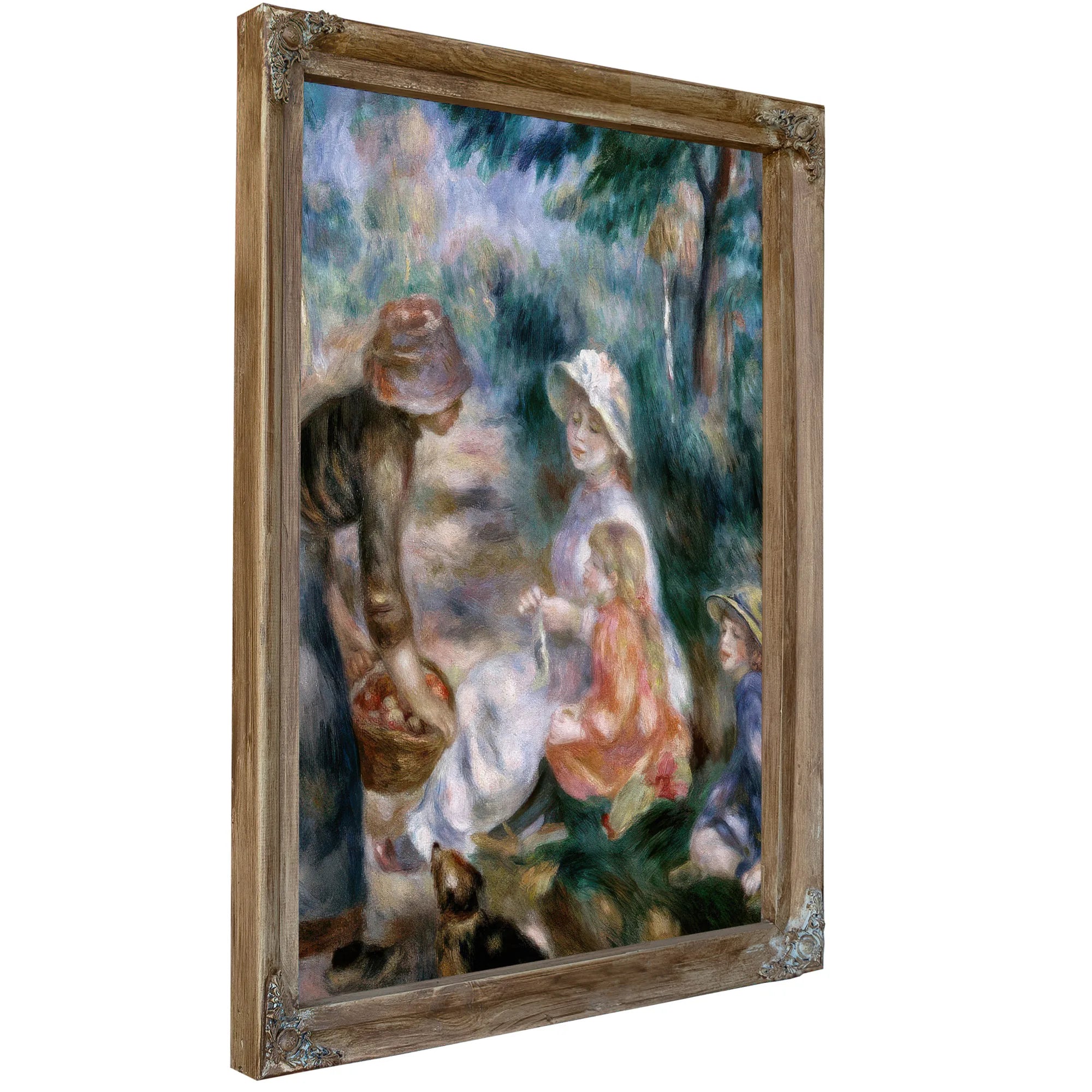 The Apple Seller By Pierre August Renoir Fine Art Print