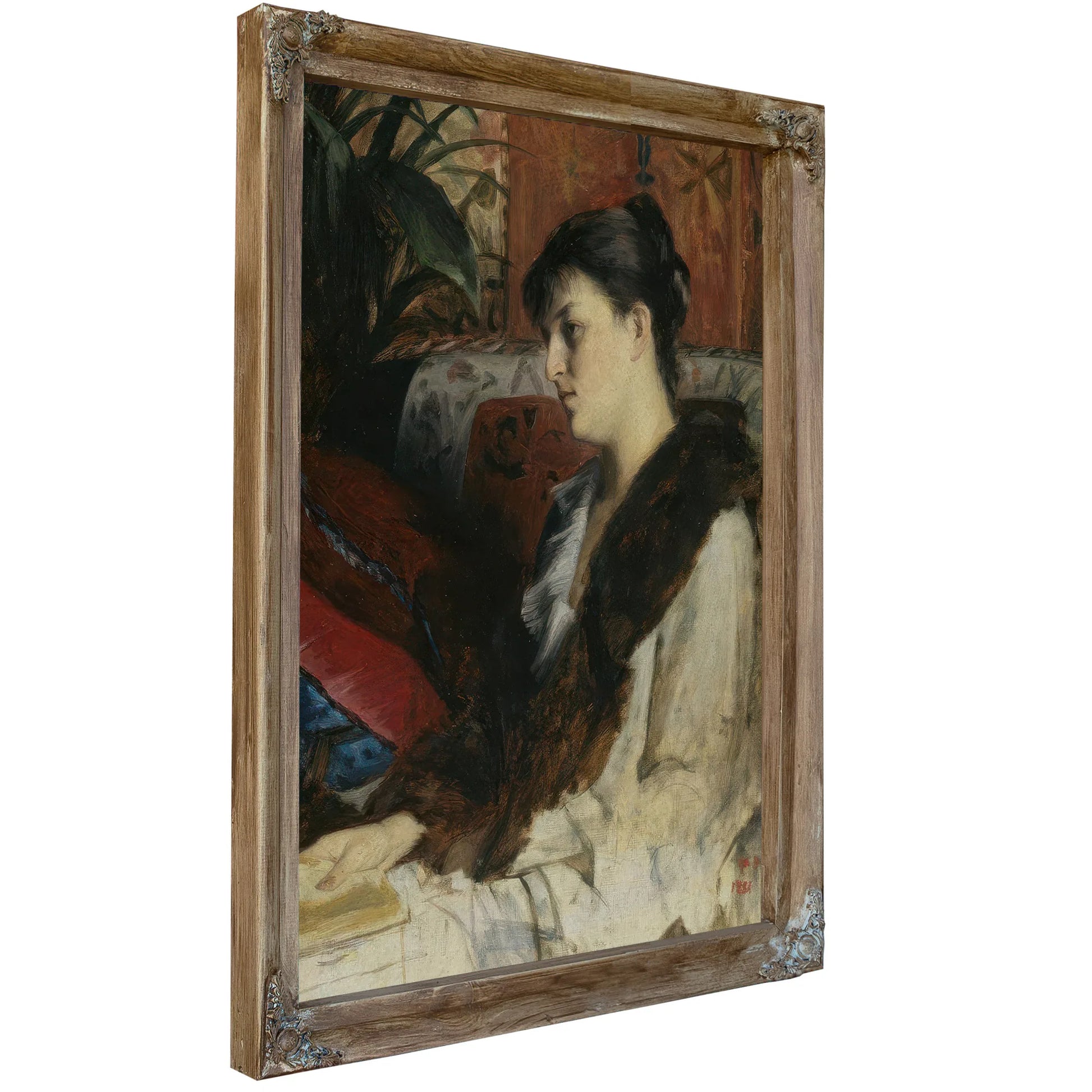 The Artist 1039 S Sister In Law 1881 By Marie Bashkirtseff Fine Art Print