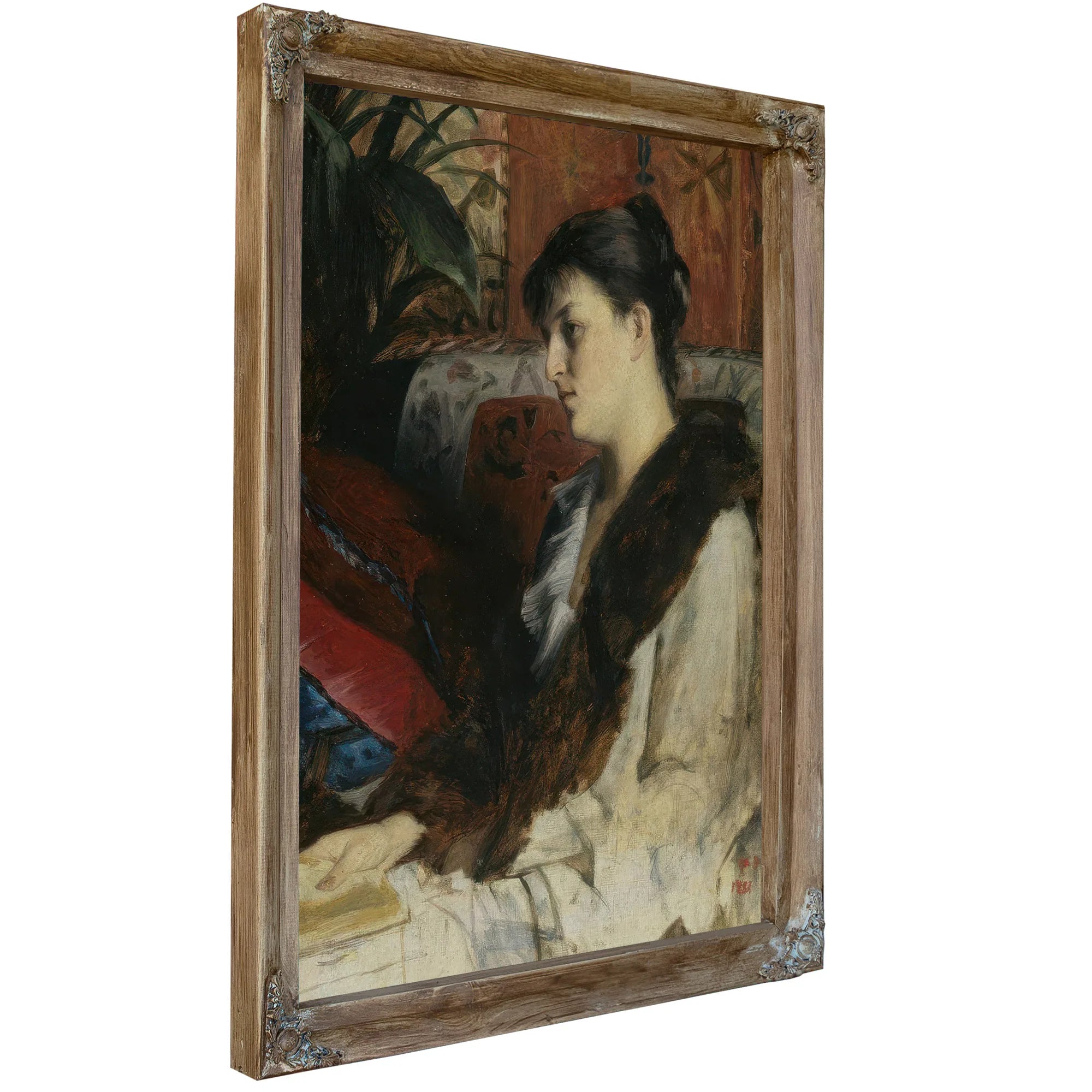 The Artist 1039 S Sister In Law 1881 By Marie Bashkirtseff Fine Art Print