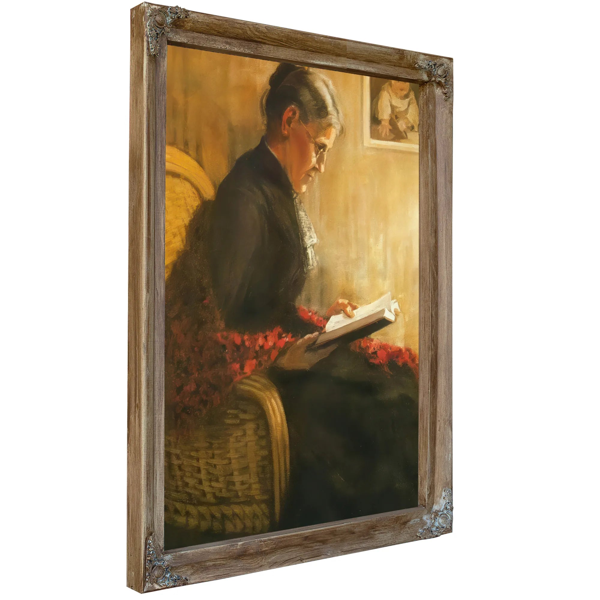 Portrait Of The Artists Mother By Franz Marc Fine Art Print