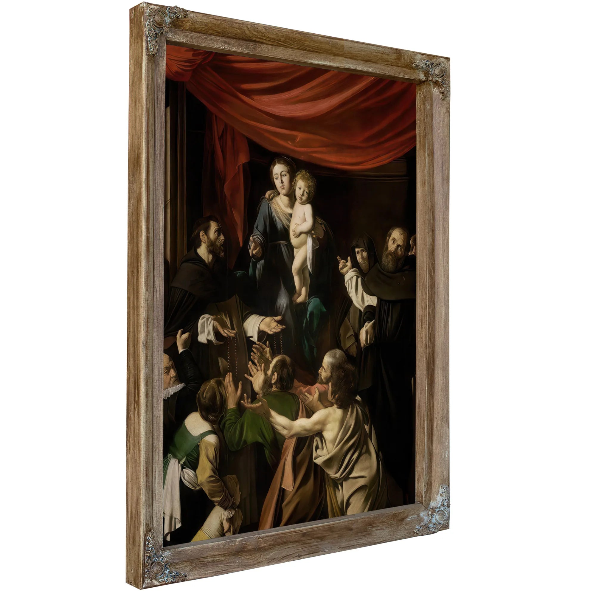 Peter Paul Rubens Madonna Of The Rosary 1607 By Peter Paul Rubens Fine Art Print