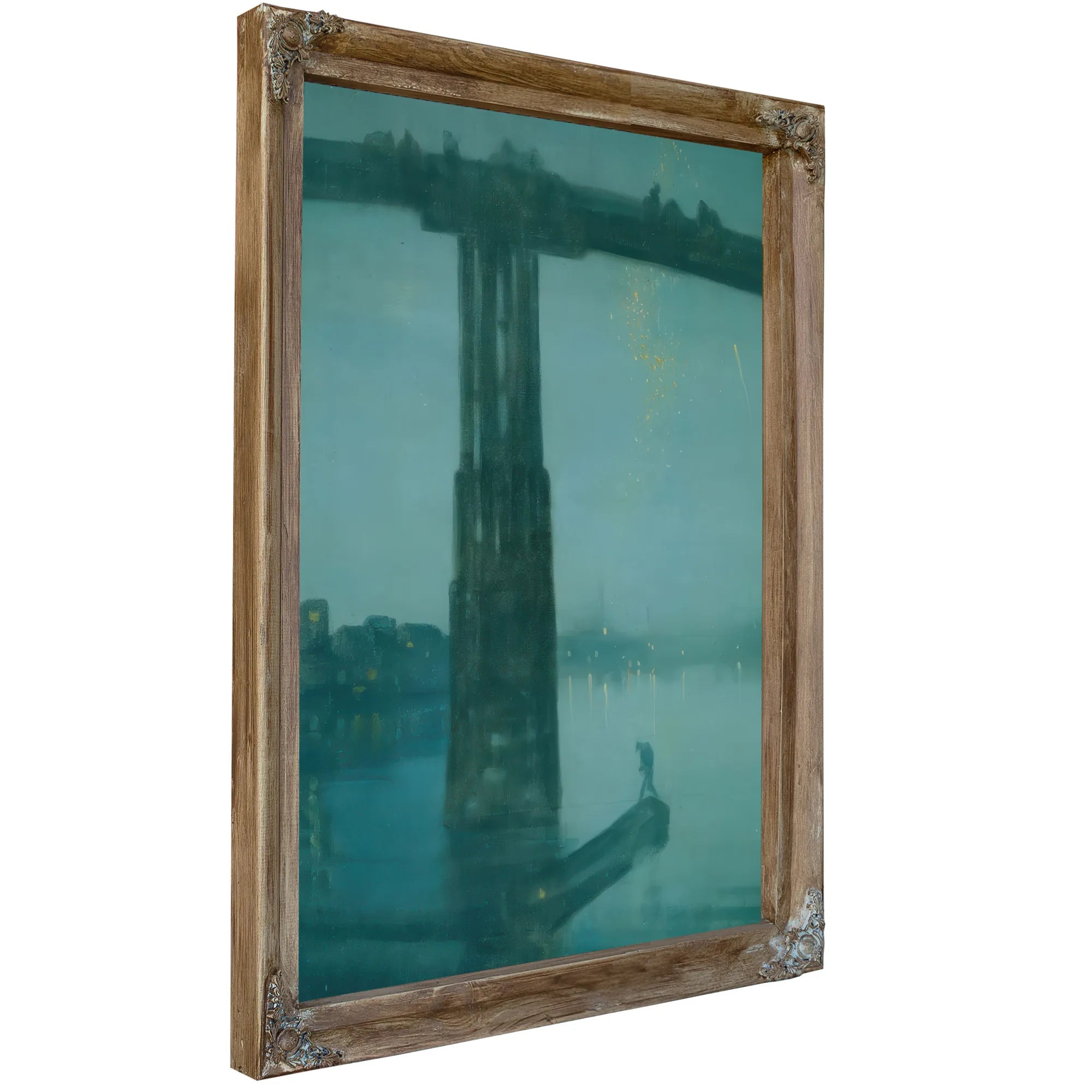 Nocturne In Blue And Gold Old Battersea Bridge By James McNeill Whistler Fine Art Print