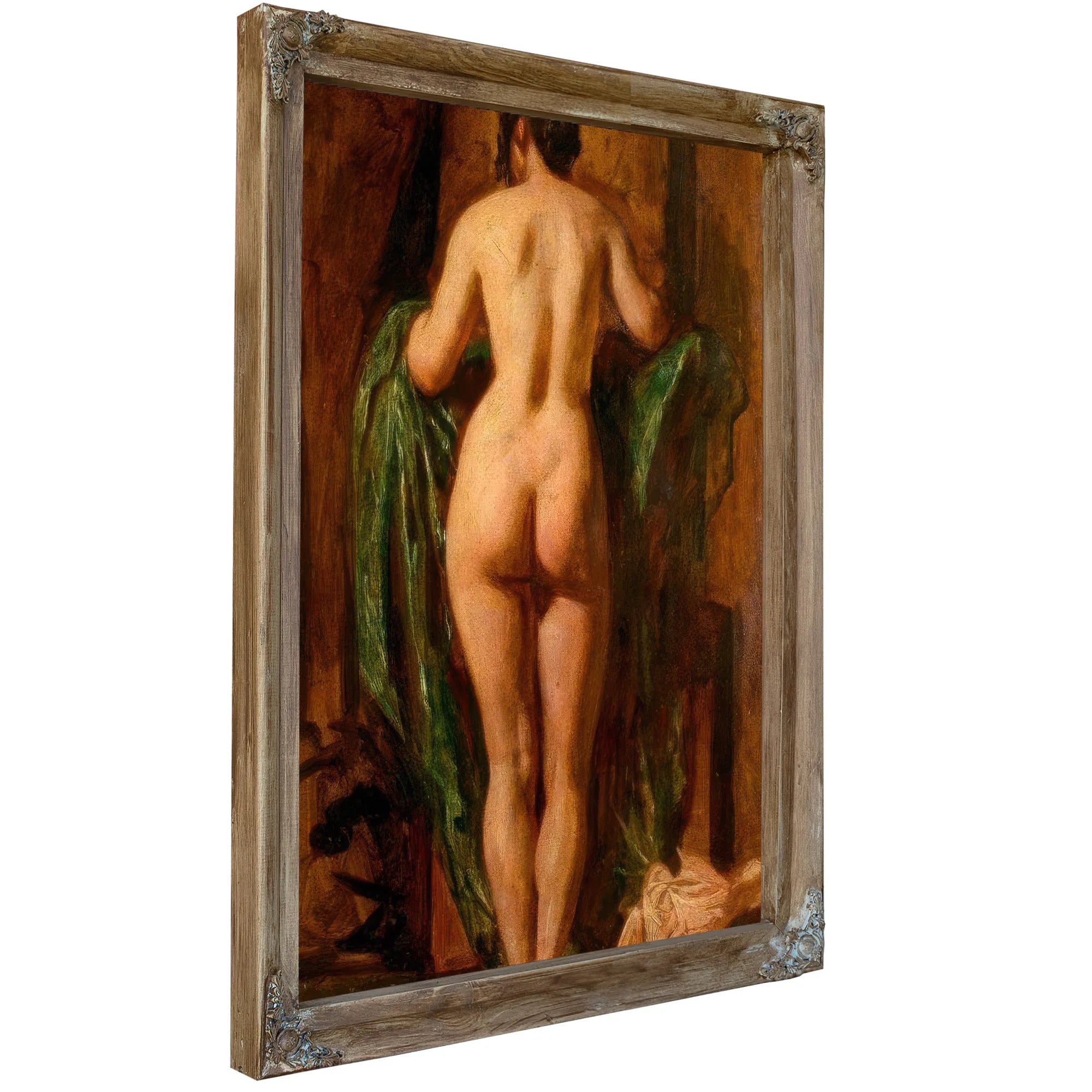 Nude Female Figure By William Etty Fine Art Print
