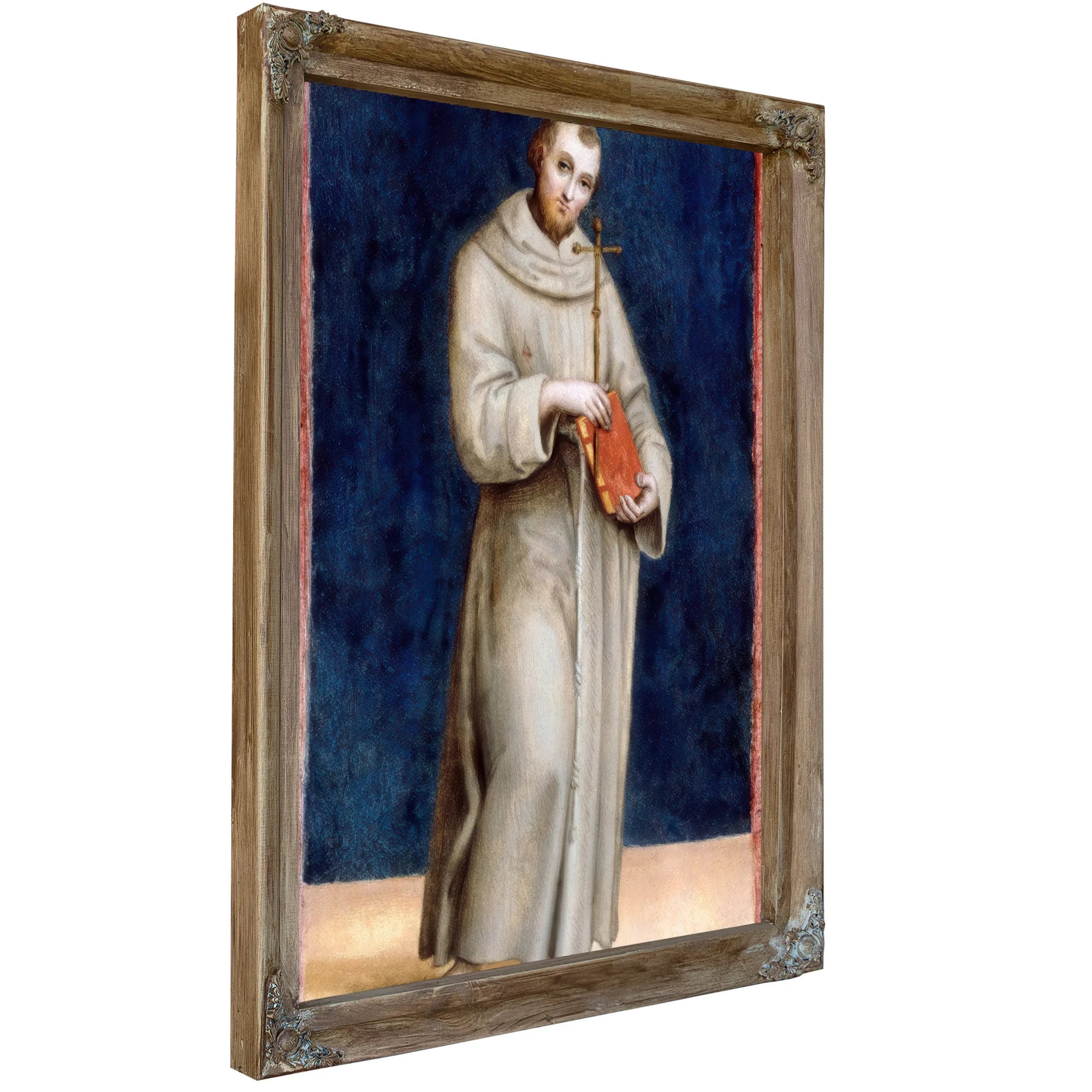 Saint Francis Of Assisi By Raphael Fine Art Print