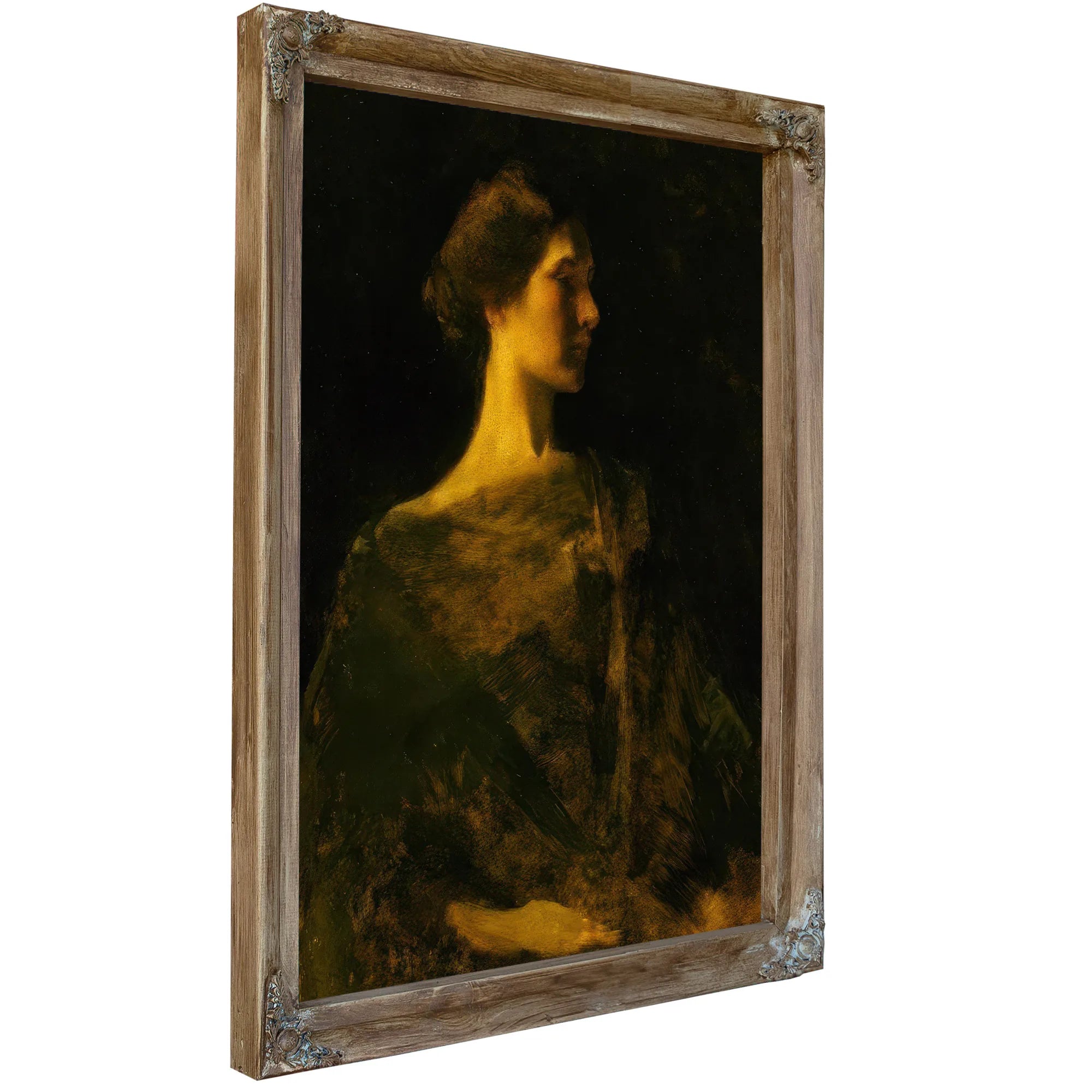 Alma By Thomas Wilmer Dewing Fine Art Print