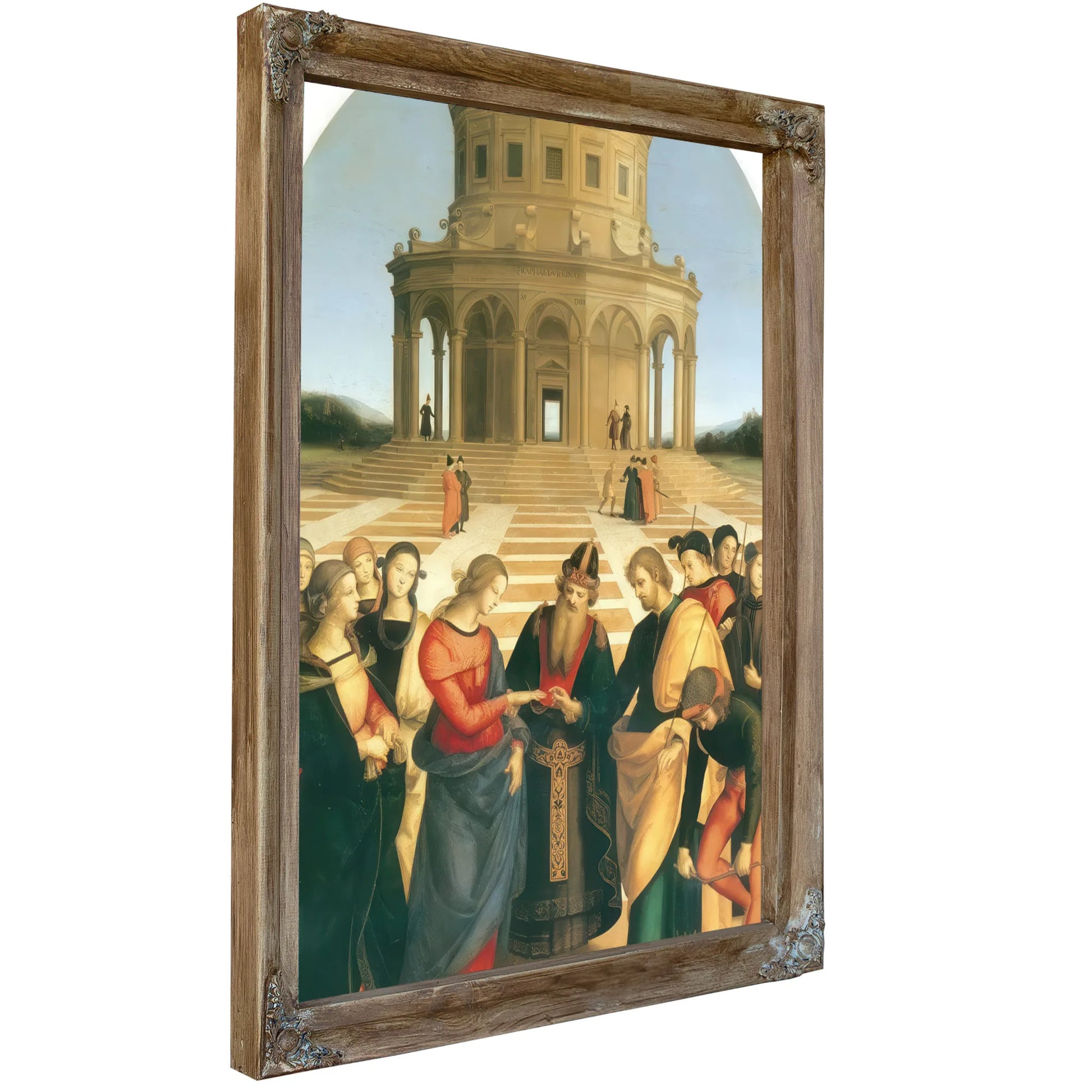 The Marriage Of The Virgin By Raphael Fine Art Print