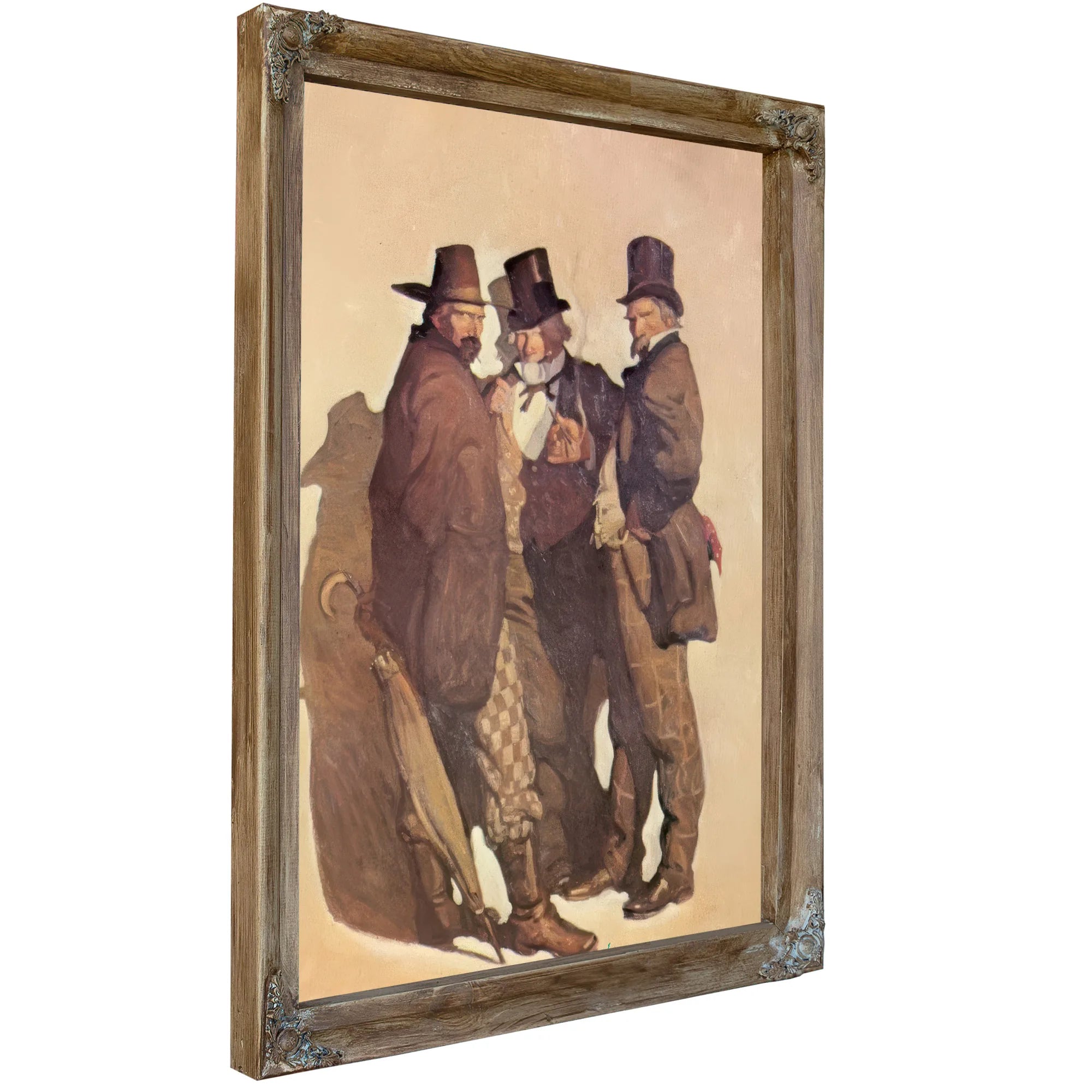 The Carpetbaggers By NC Wyeth Fine Art Print