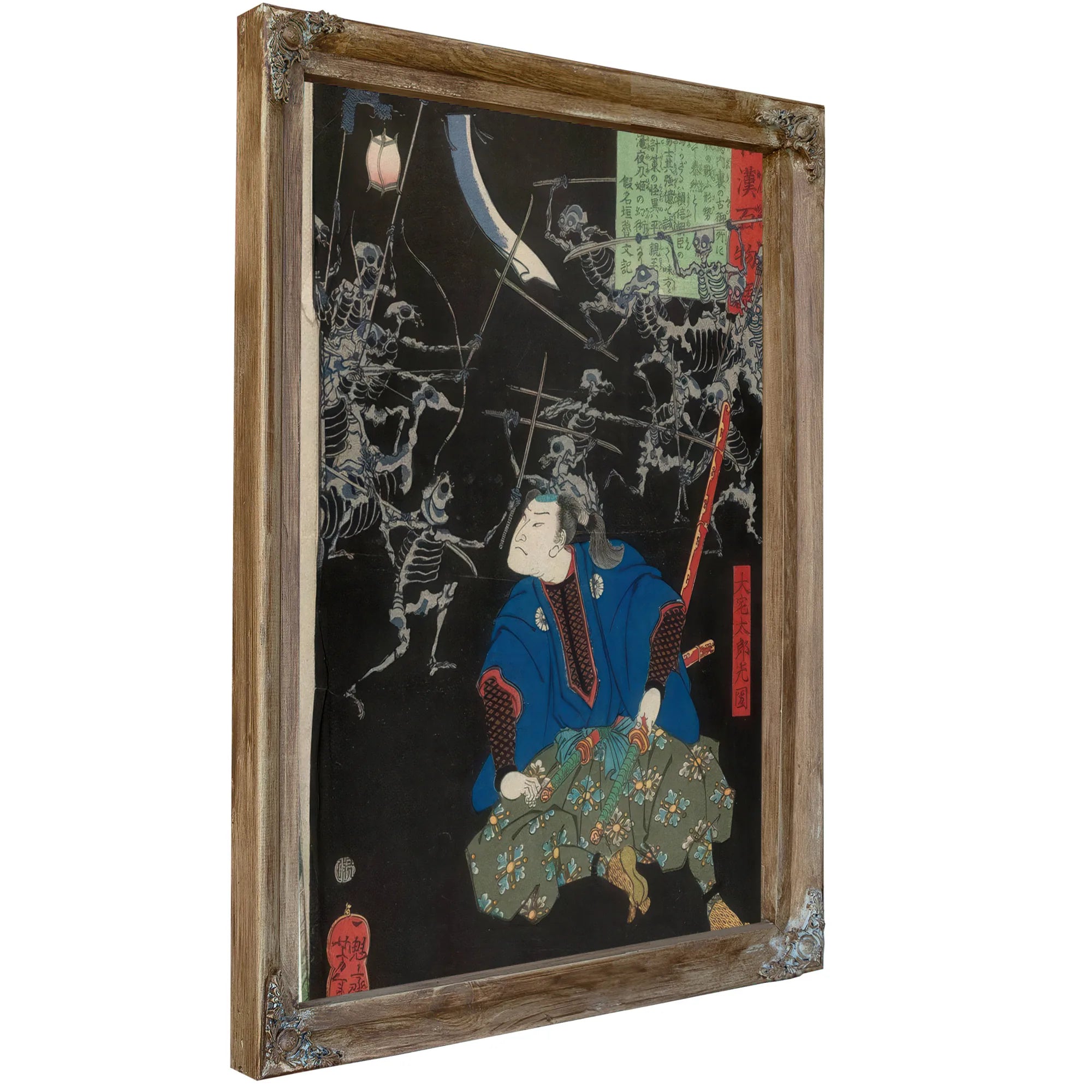 Oya Taro Mitsukuni 1865 Munseum Of Fine Arts Boston 11 39842 By Tsukioka Yoshitoshi Fine Art Print