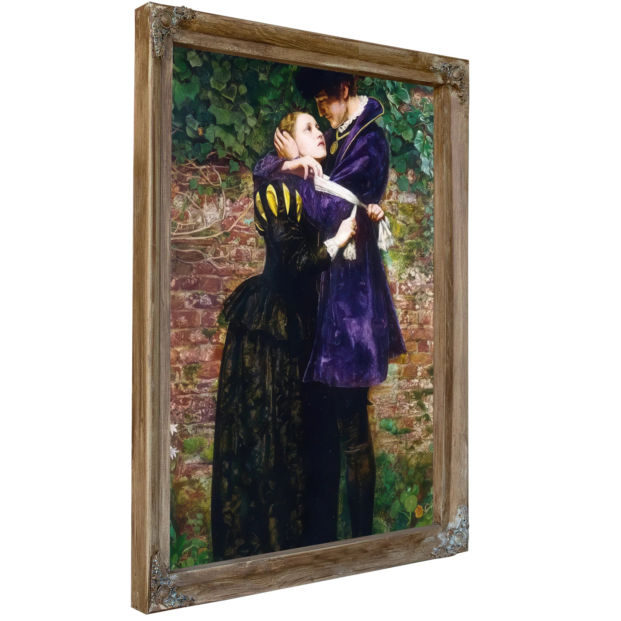 A Huguenot On St Bartholemews Day By John Everett Millais Fine Art Print
