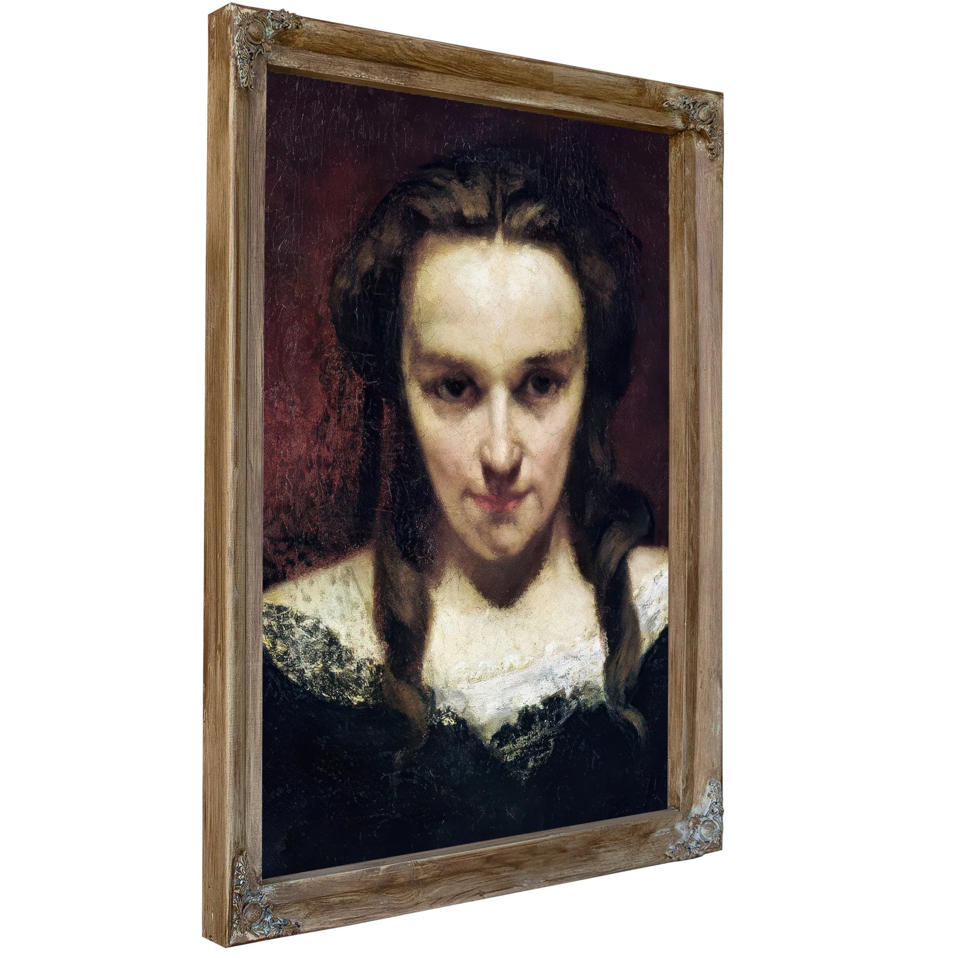 The Clairvoyant Or, The Sleepwalker By Jean Desire Gustave Courbet Fine Art Print