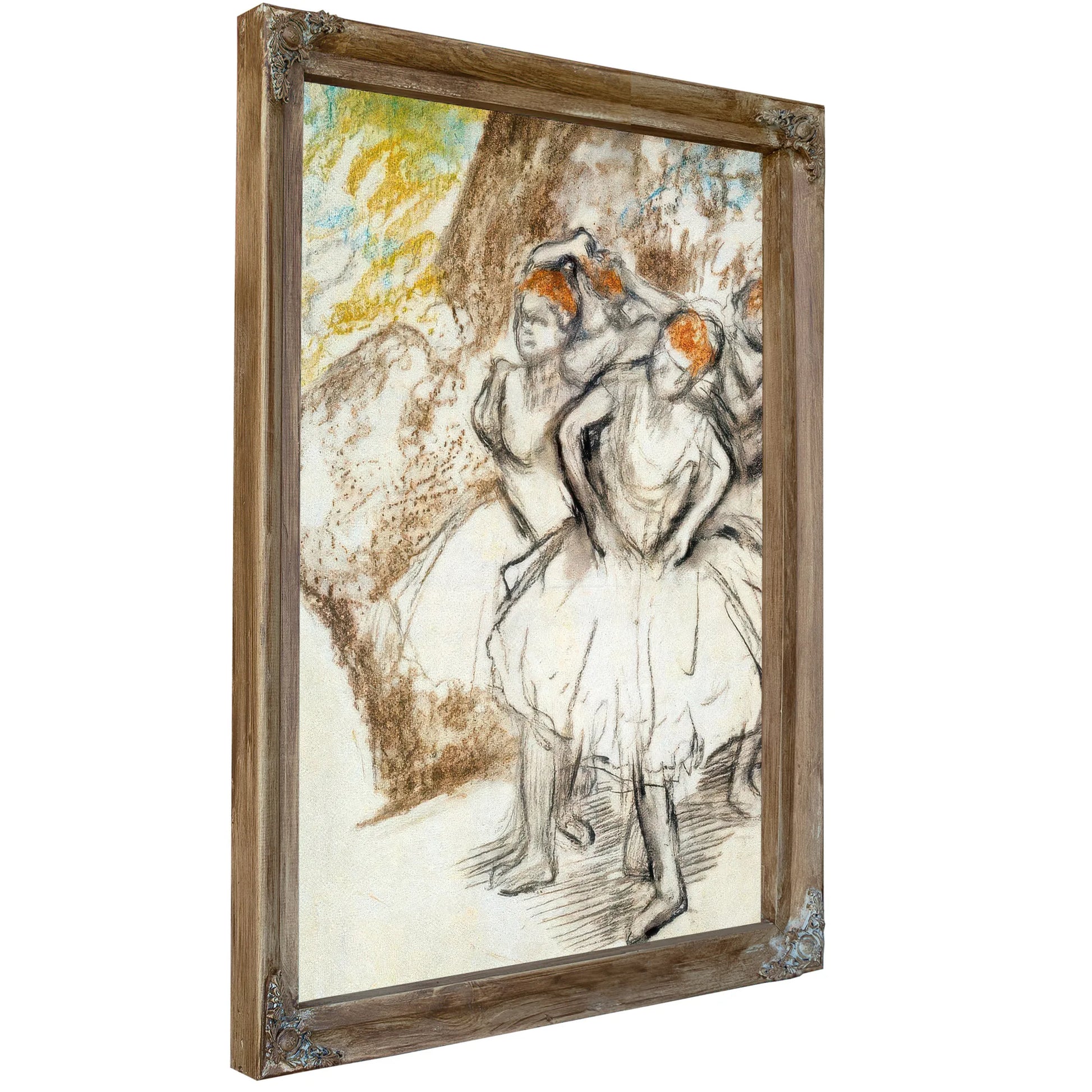 Study For Dancers In Pink By Edgar Degas Fine Art Print