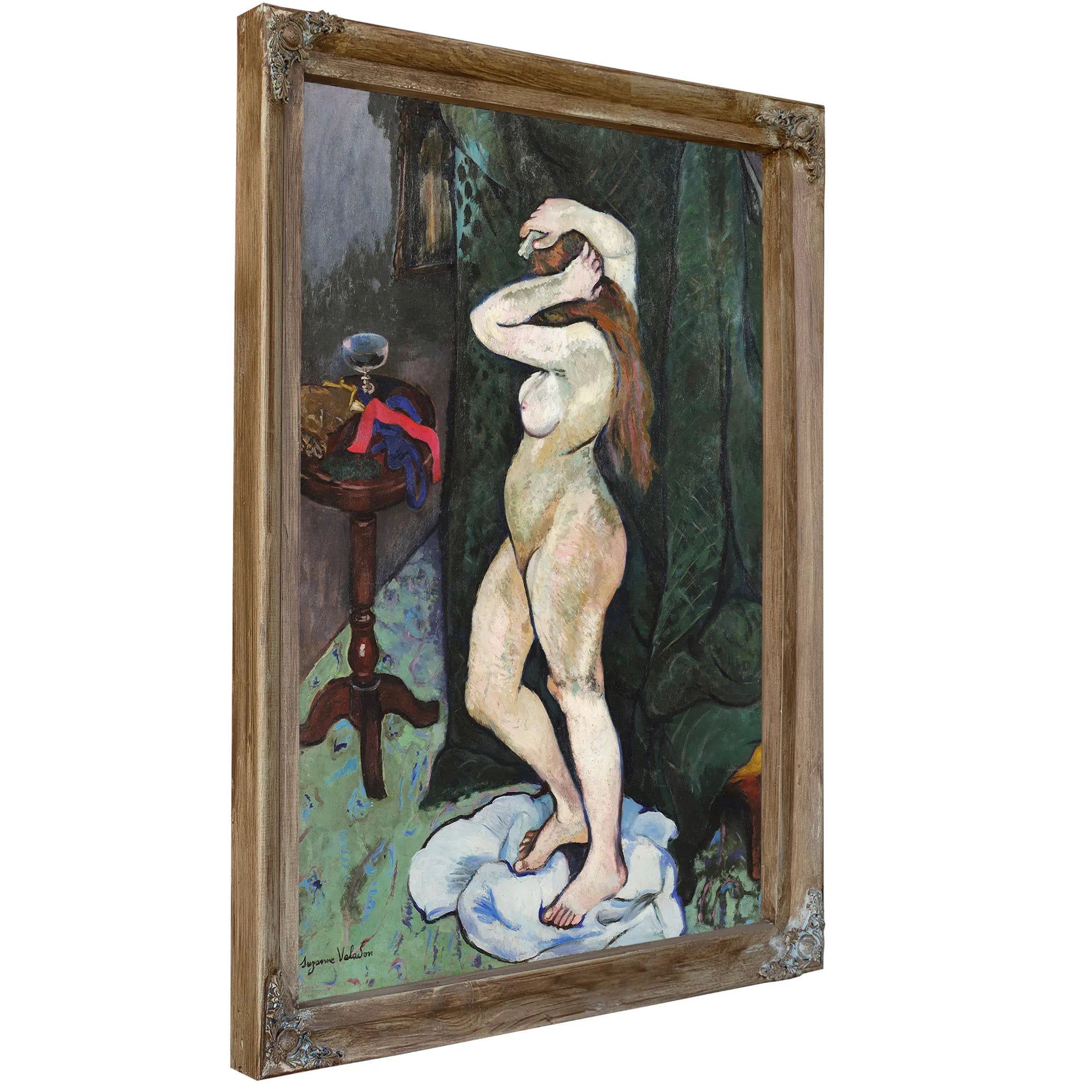 Nude Doing Her Hair by Suzanne Valadon