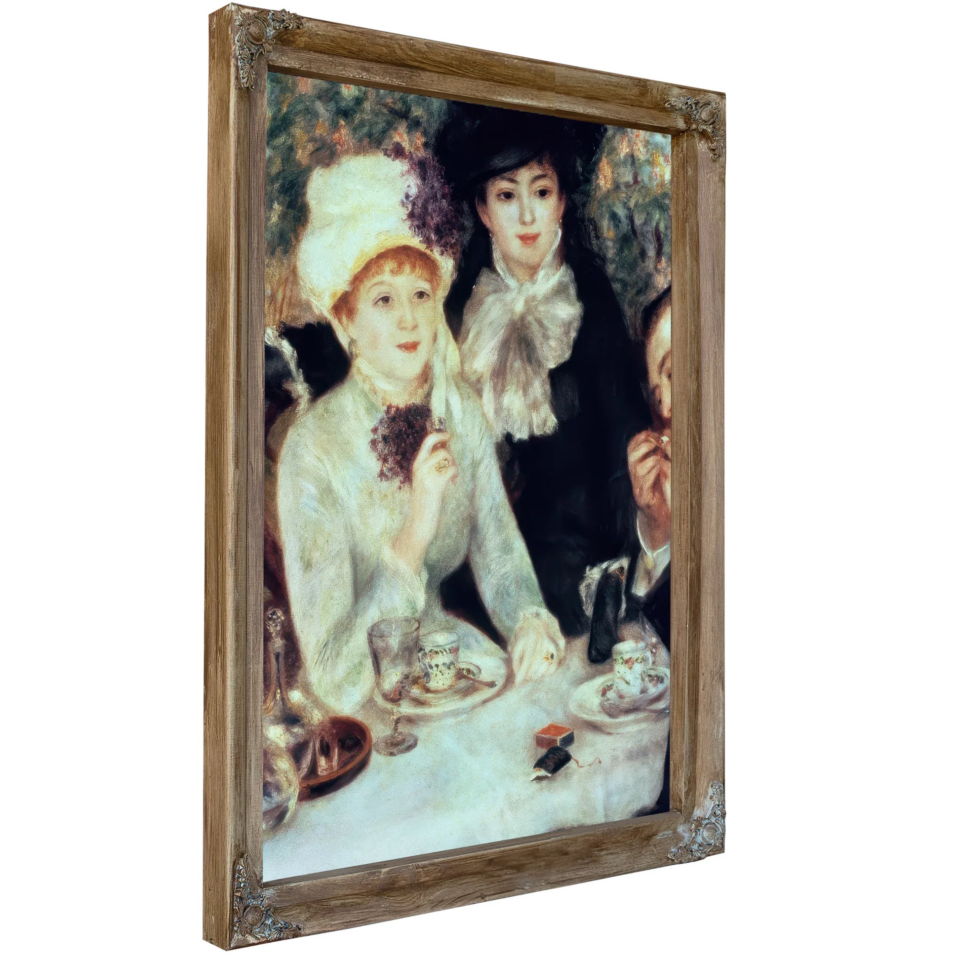 The End Of Luncheon By Pierre Auguste Renoir Fine Art Print