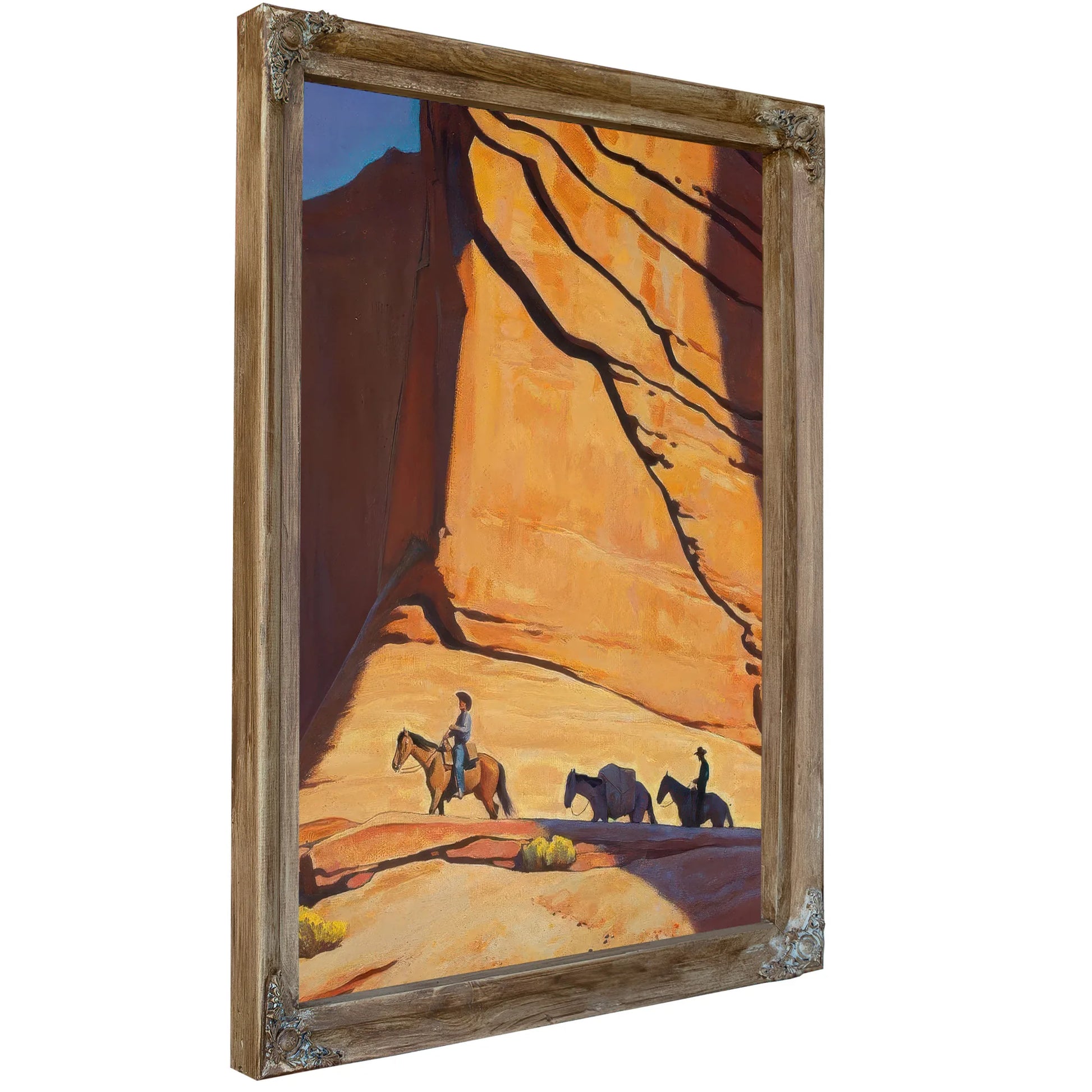 Red Gateway By Maynard Dixon Fine Art Print