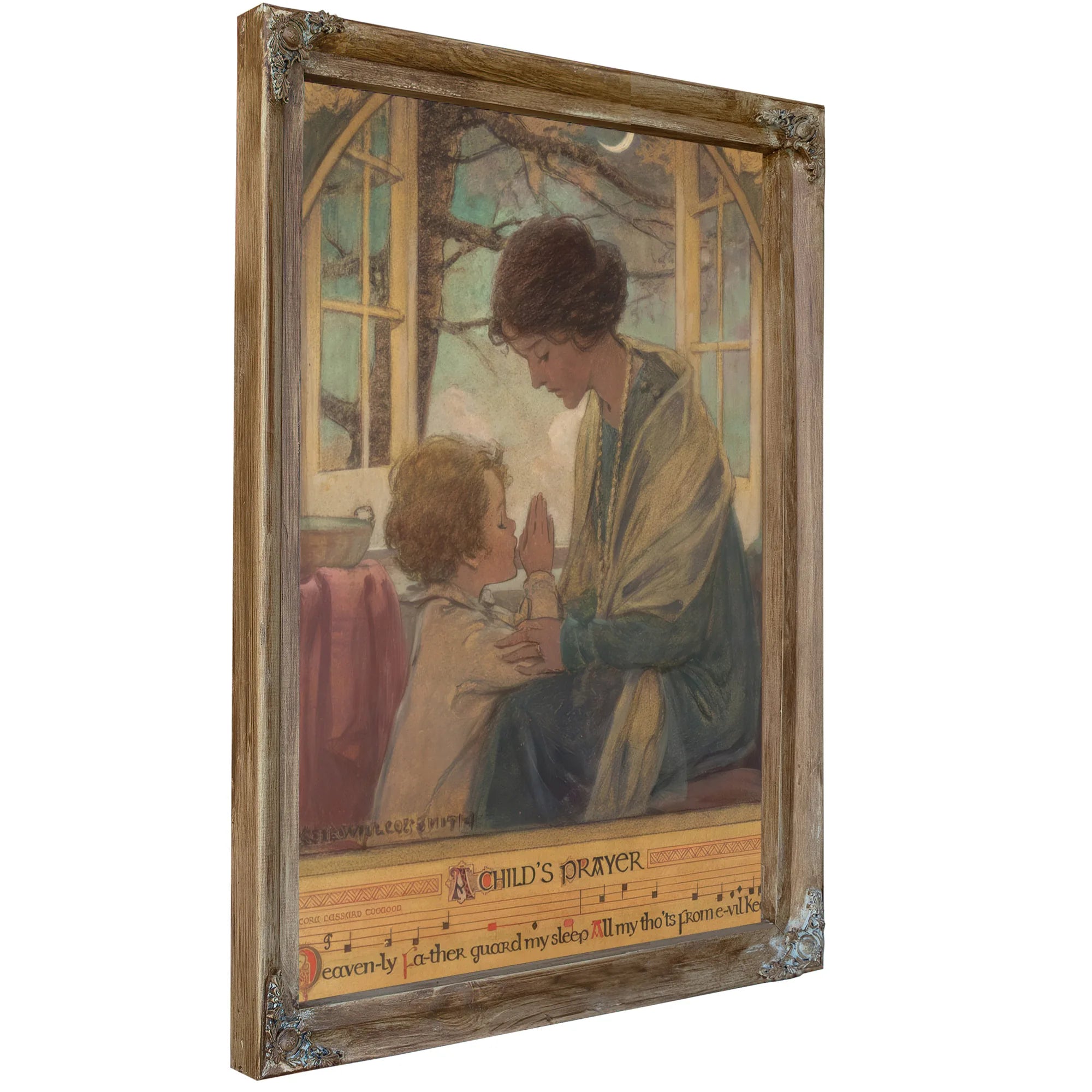 A Childs Prayer Book Cover 1925 By Jessie Willcox Smith Fine Art Print