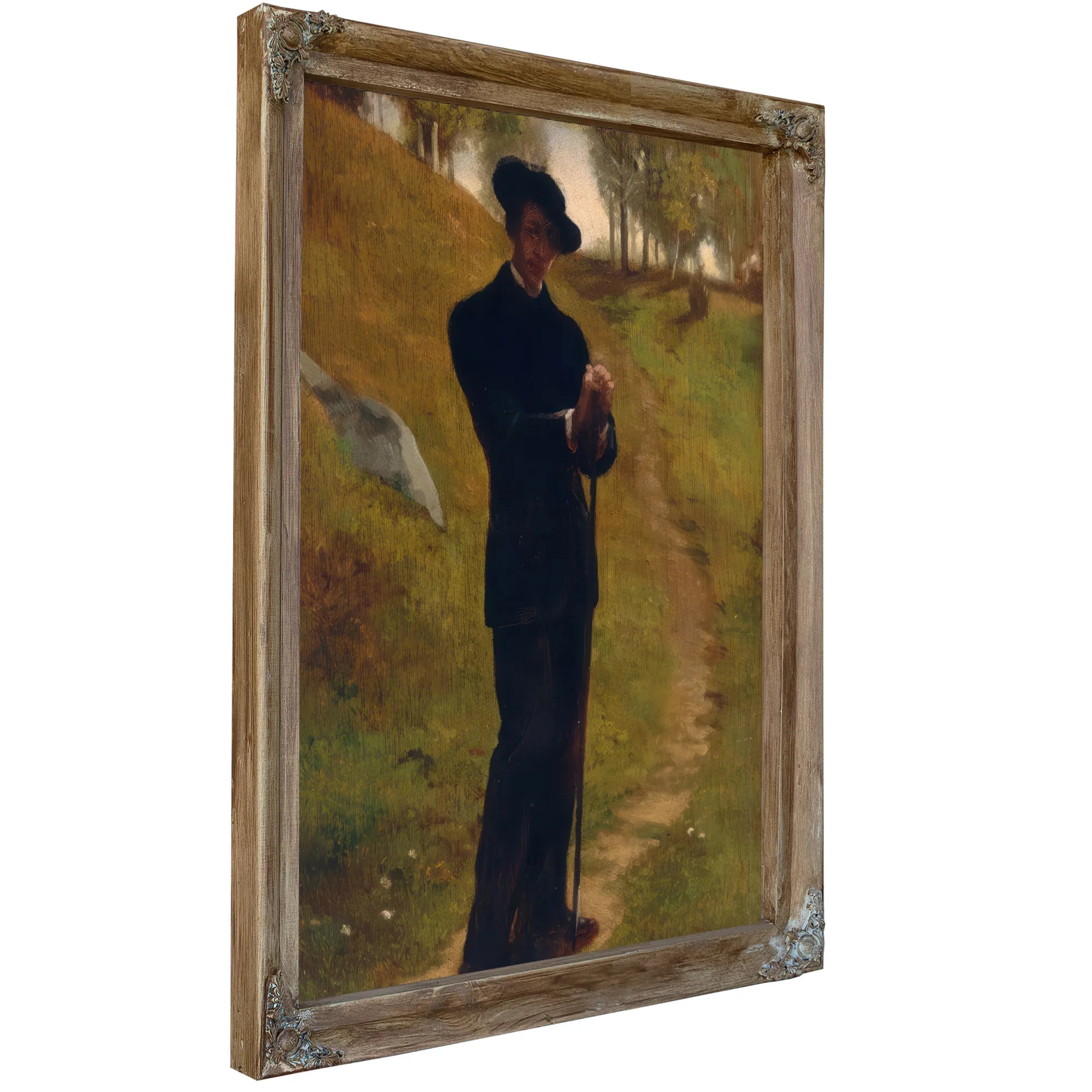 Portrait Of The Painter By John La Farge Fine Art Print