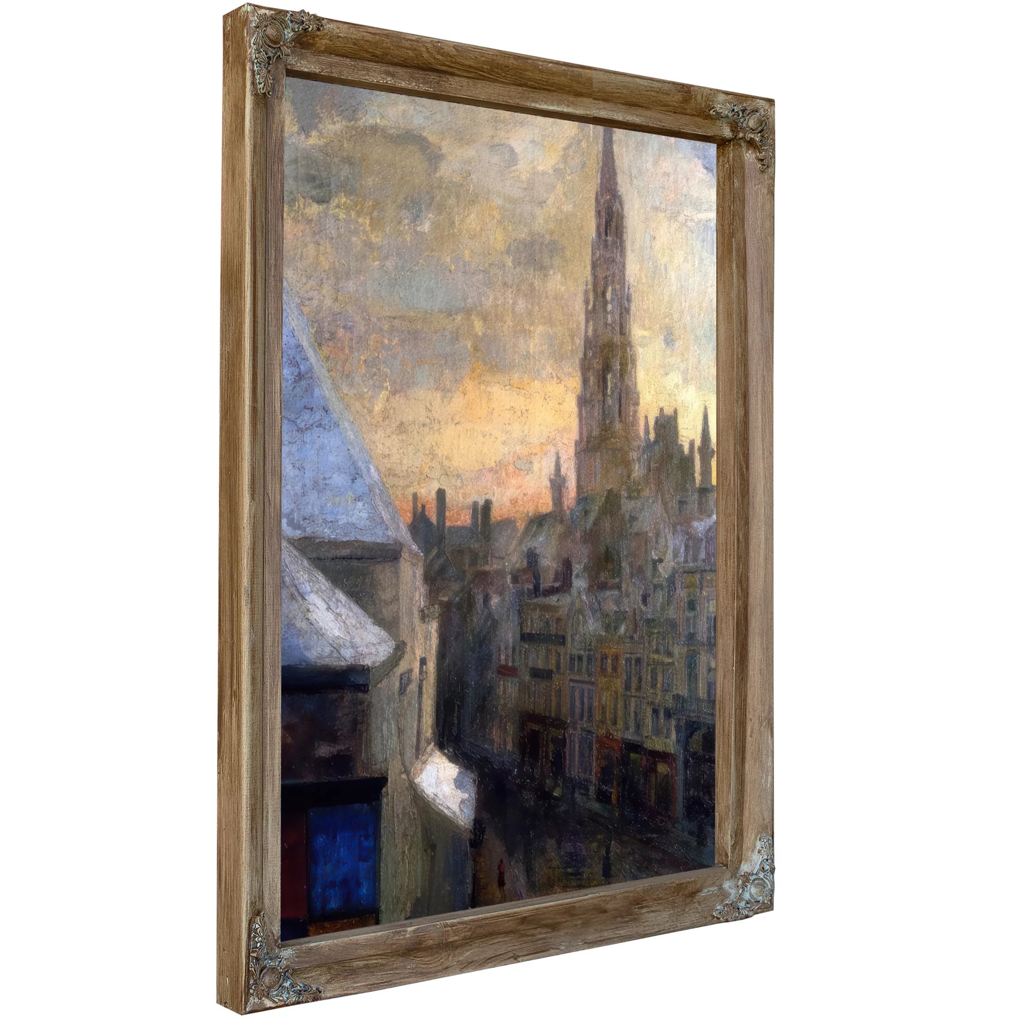 Brussels Town Hall By James Ensor Fine Art Print