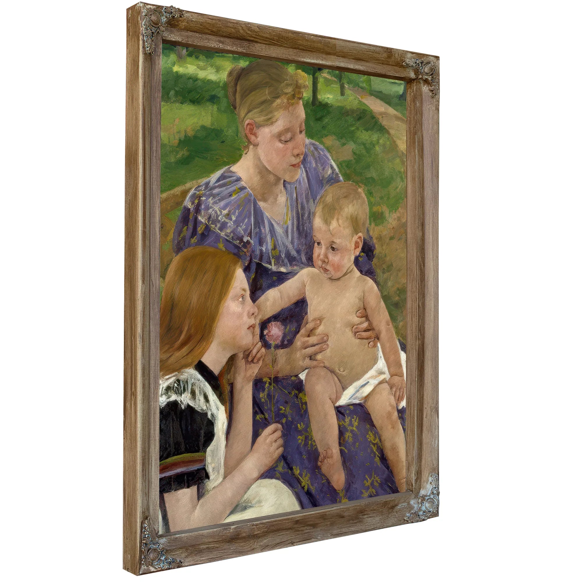 The Family By Mary Cassatt Fine Art Print