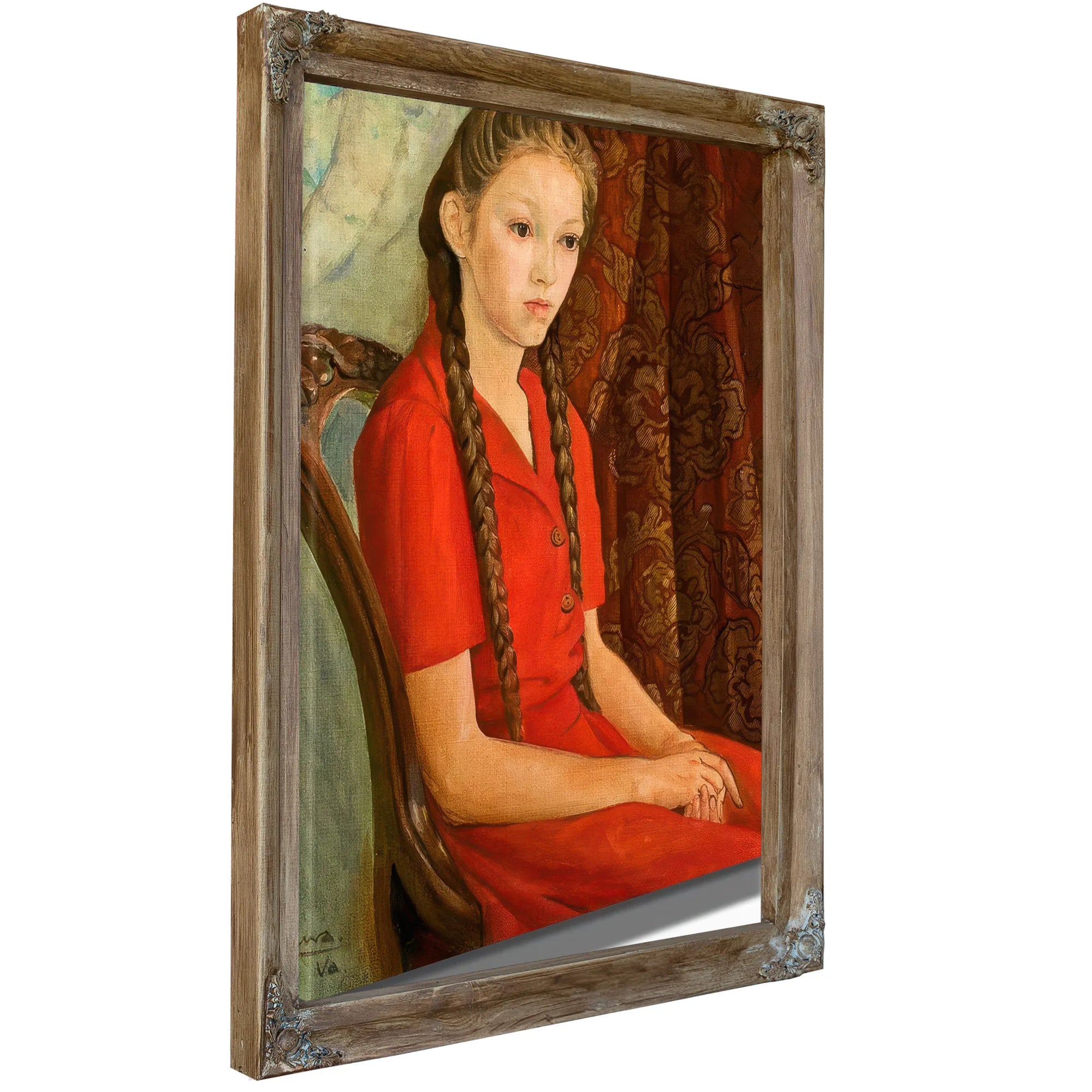 Martha At Thirteen By Pierre Daura Fine Art Print
