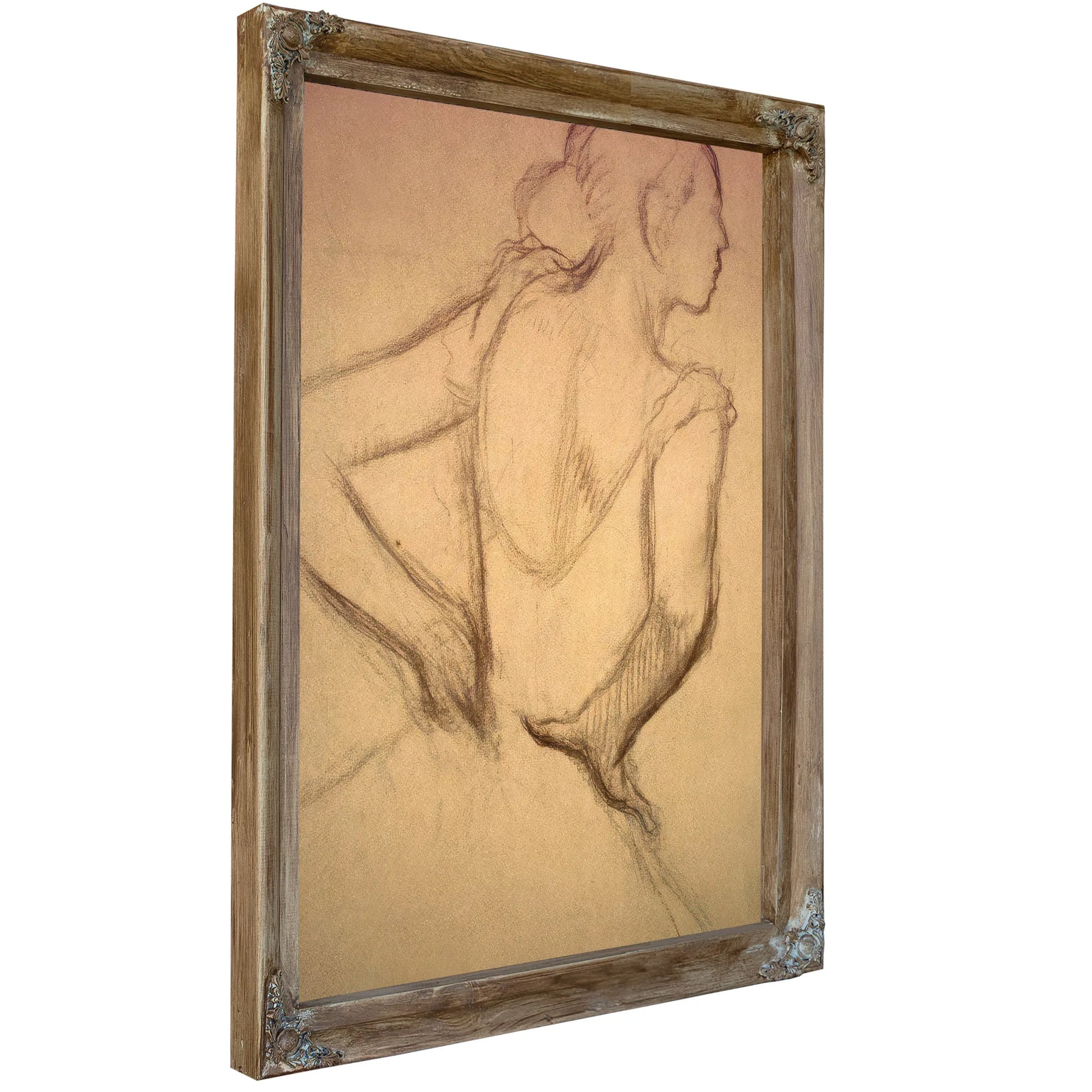 Standing Dancer By Edgar Degas Fine Art Print