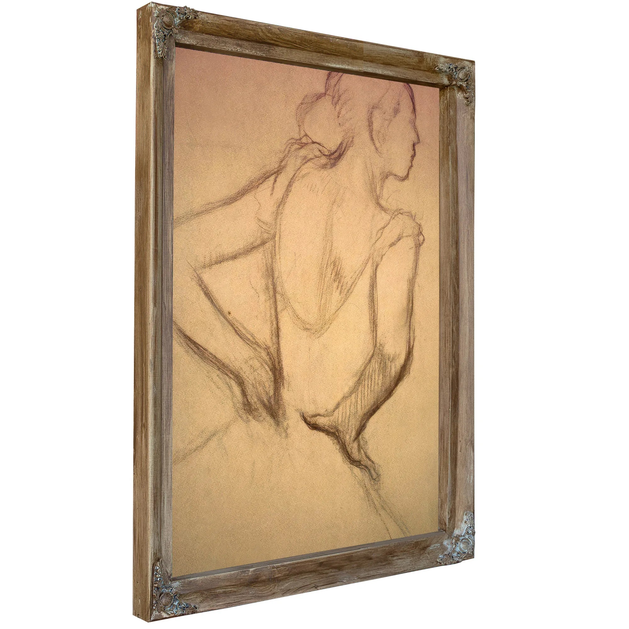 Standing Dancer By Edgar Degas Fine Art Print