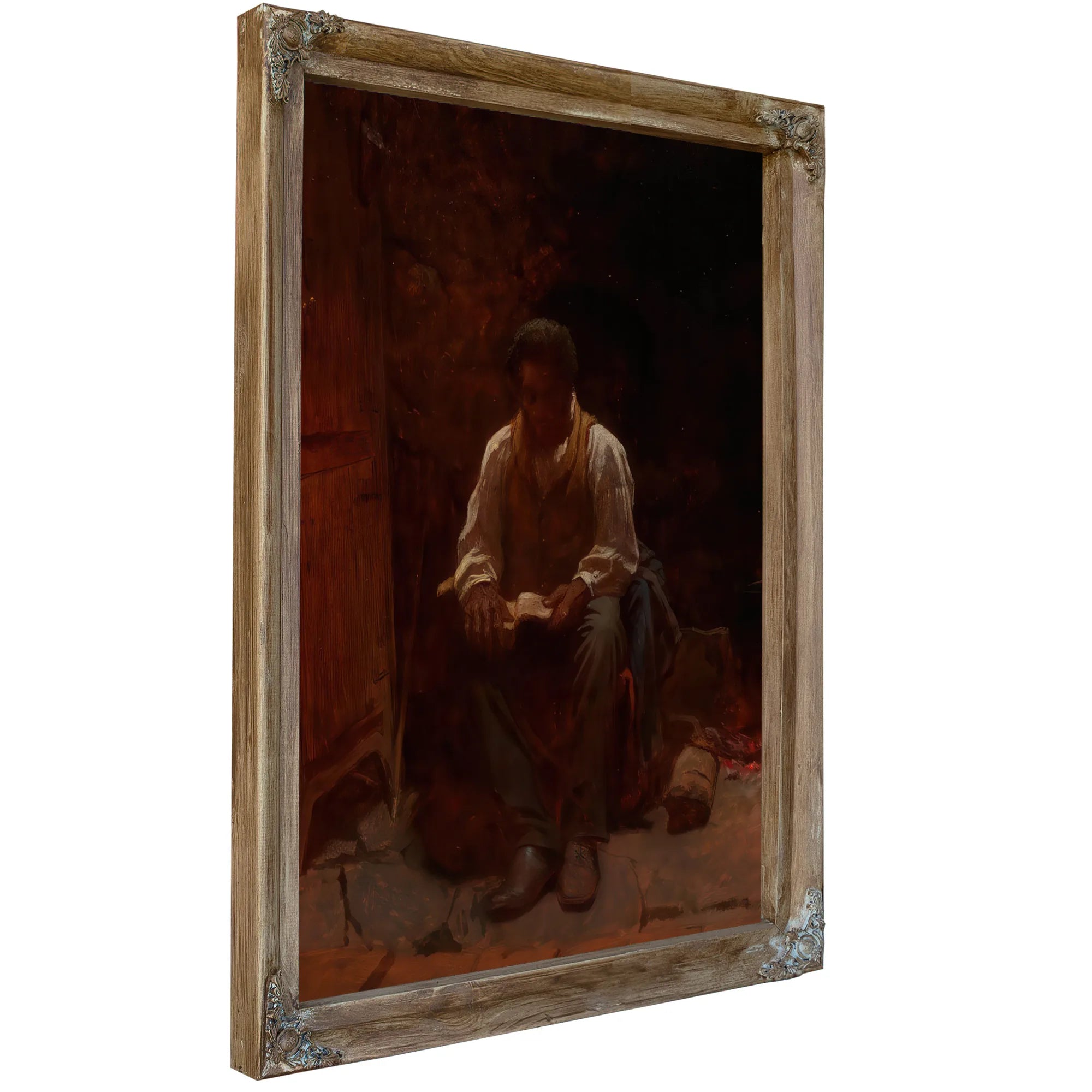 The Lord Is My Shepherd by Eastman Johnson Fine Art Print