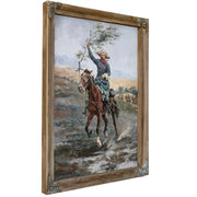The Flag Of Truce In The Indian War  by Frederic Remington