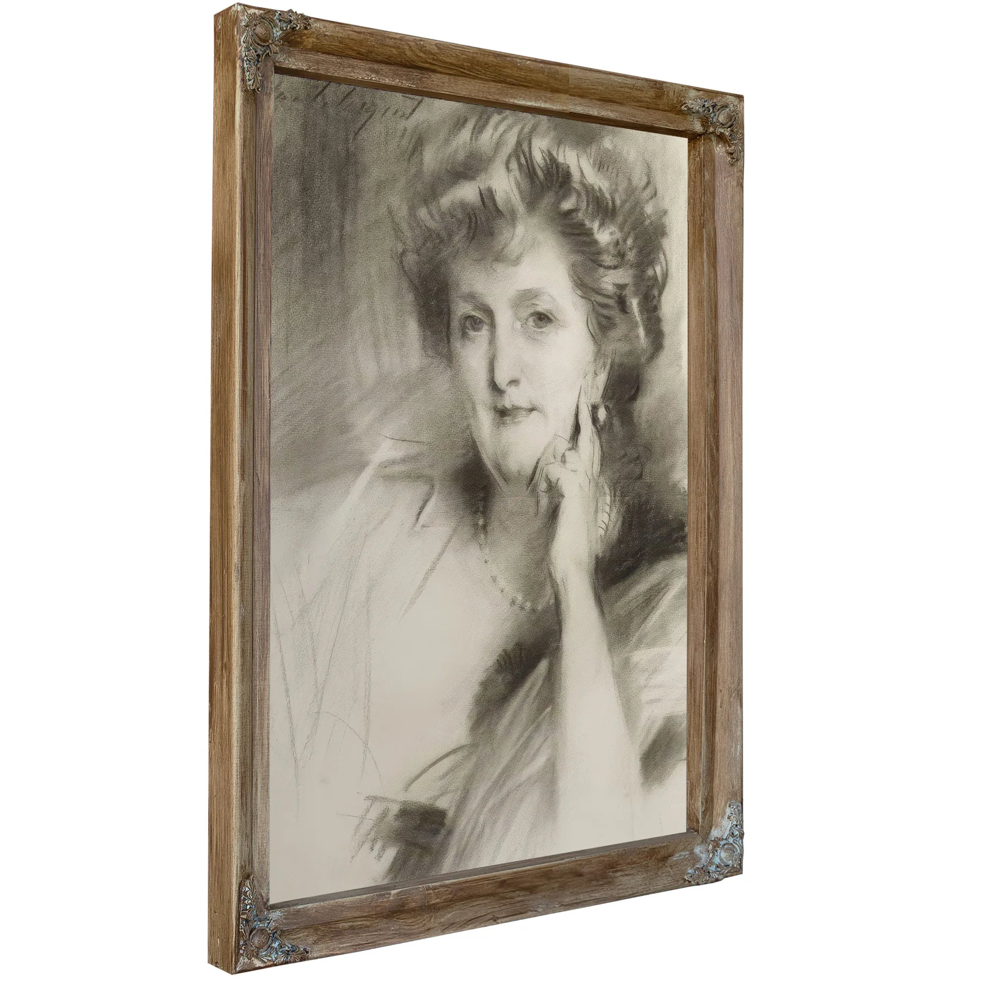 Portrait Of A Woman By John Singer Sargent Fine Art Print