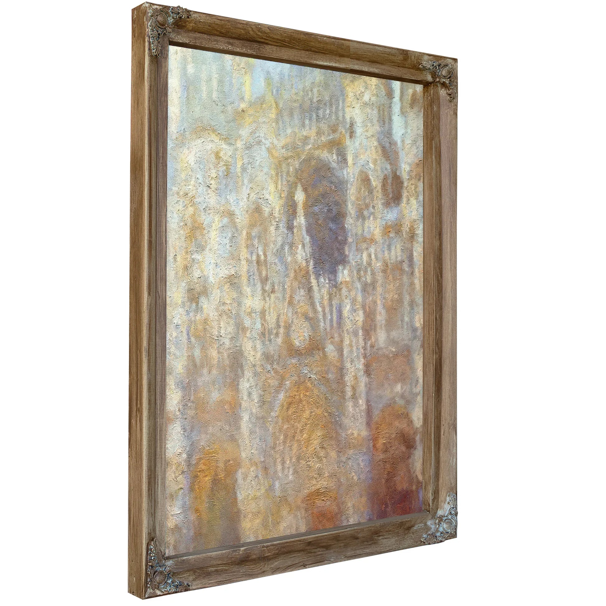 Rouen Cathedral Frist Light By Claude Monet Fine Art Print