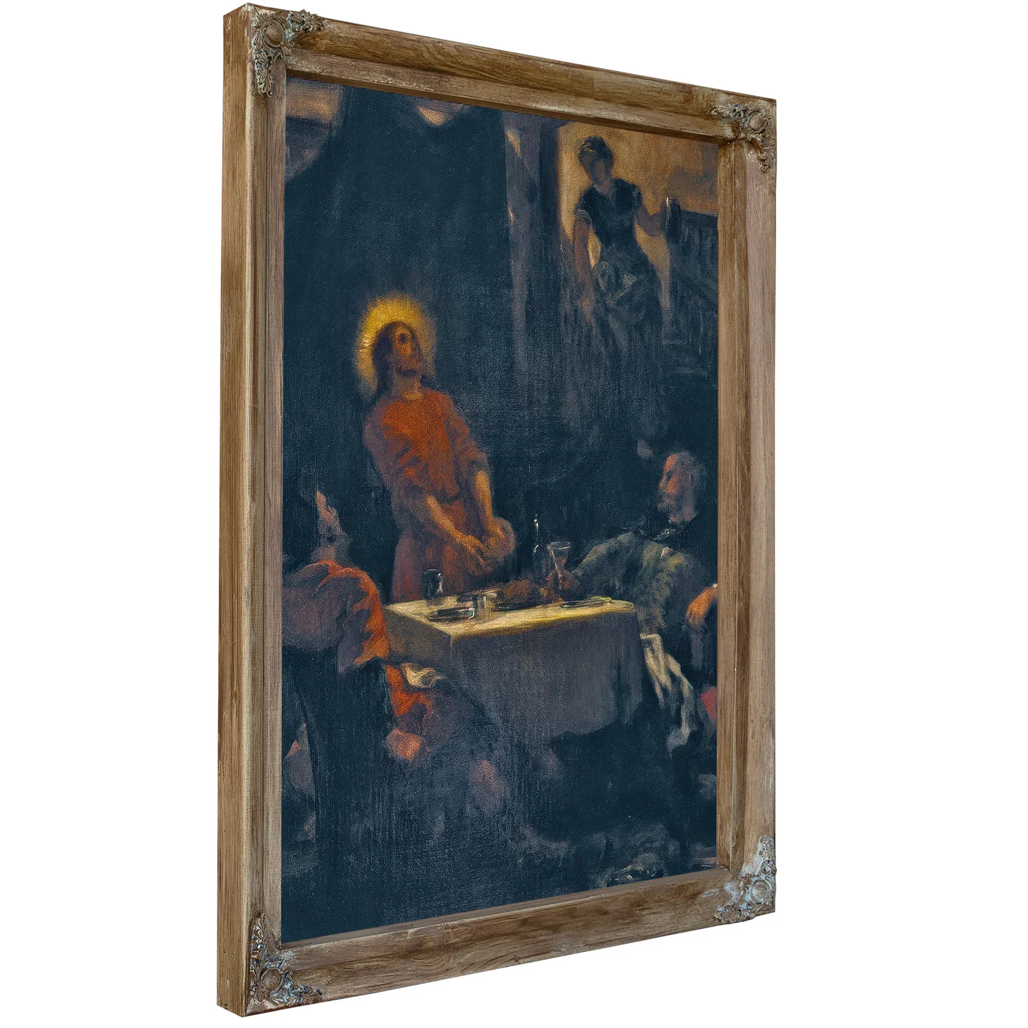 The Disciples At Emmaus By Eugene Delacroix Fine Art Print