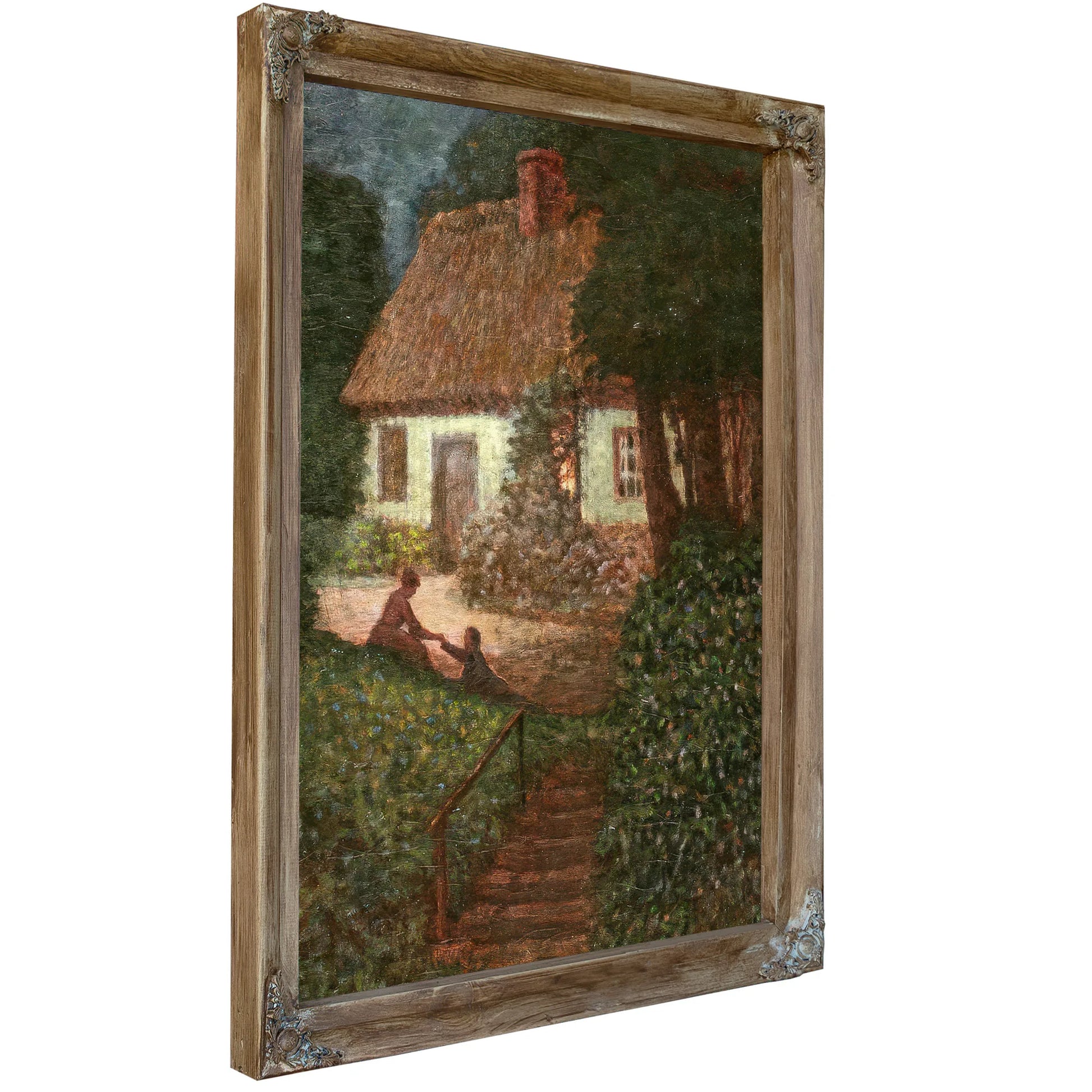 An Evening Proposal By Louis Aston Knight Fine Art Print