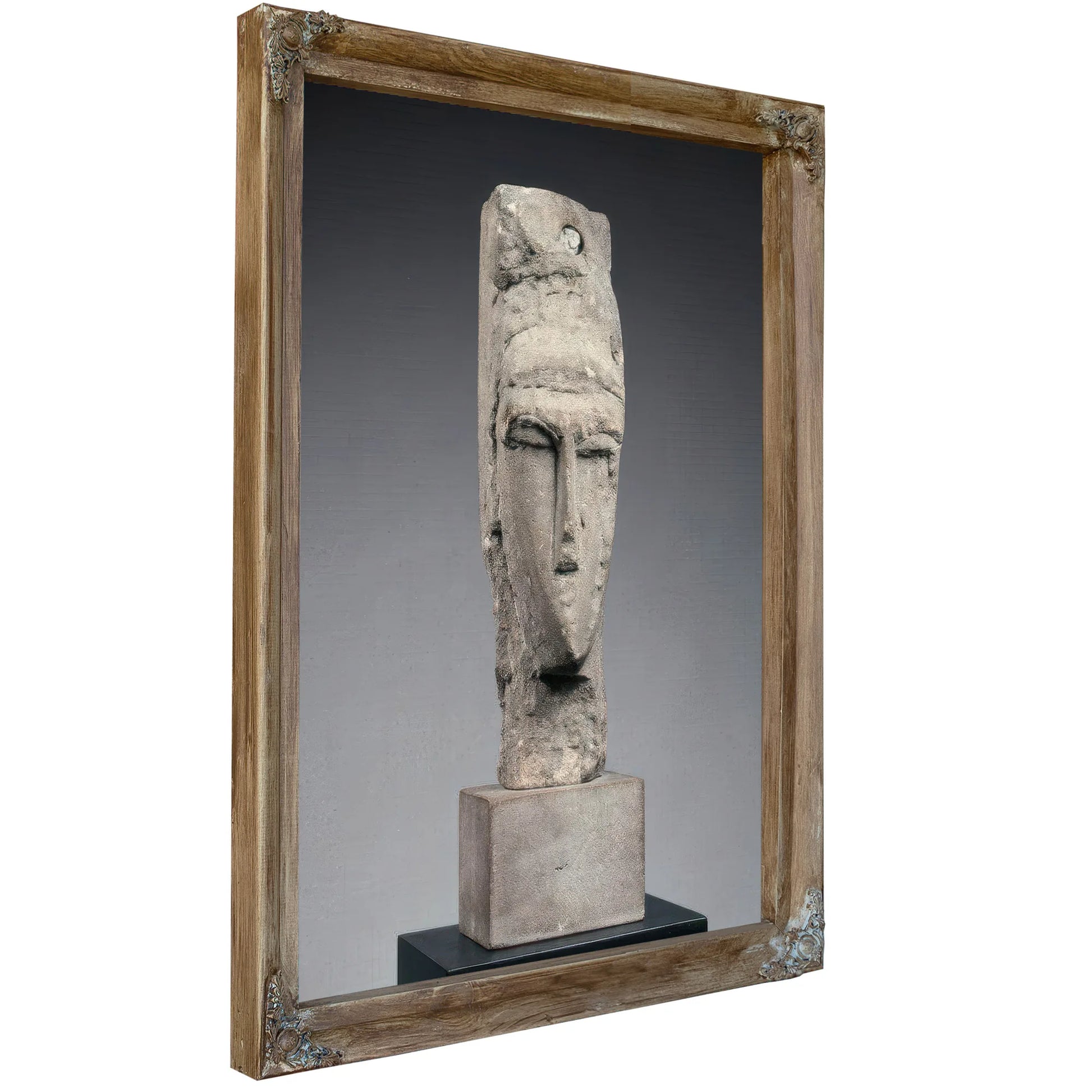 Head (Tête) By Amedeo Modigliani Fine Art Print