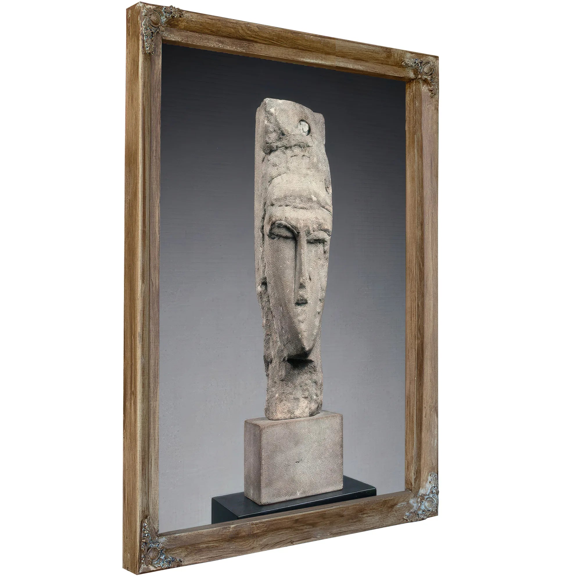 Head (Tête) By Amedeo Modigliani Fine Art Print