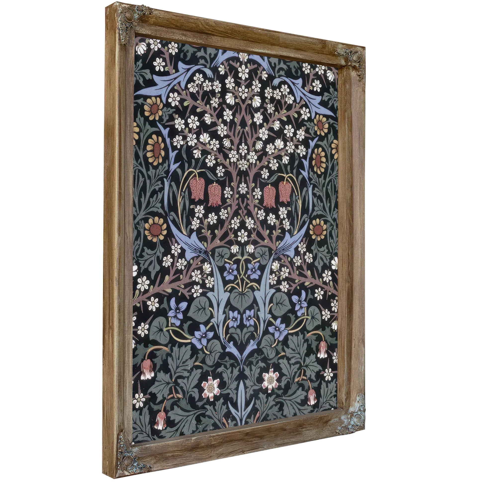 Blackthorn Wallpaper By William Morris Fine Art Print