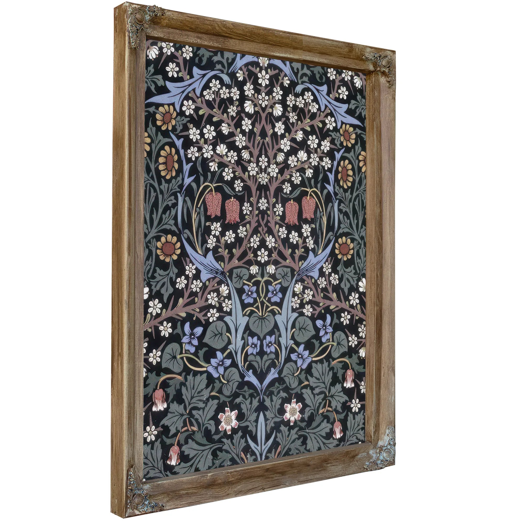 Blackthorn Wallpaper By William Morris Fine Art Print