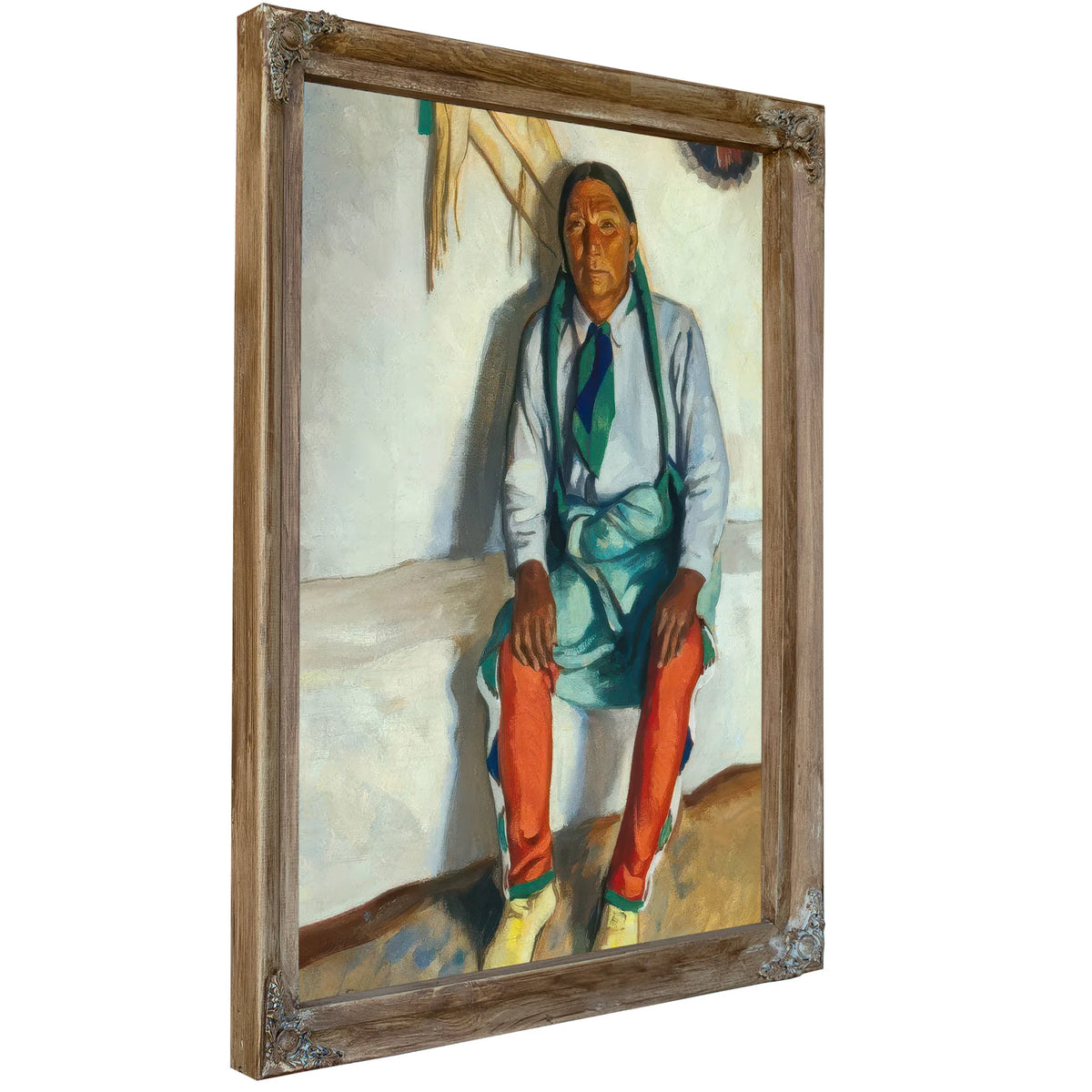 Man Of Taos By Maynard Dixon Fine Art Print