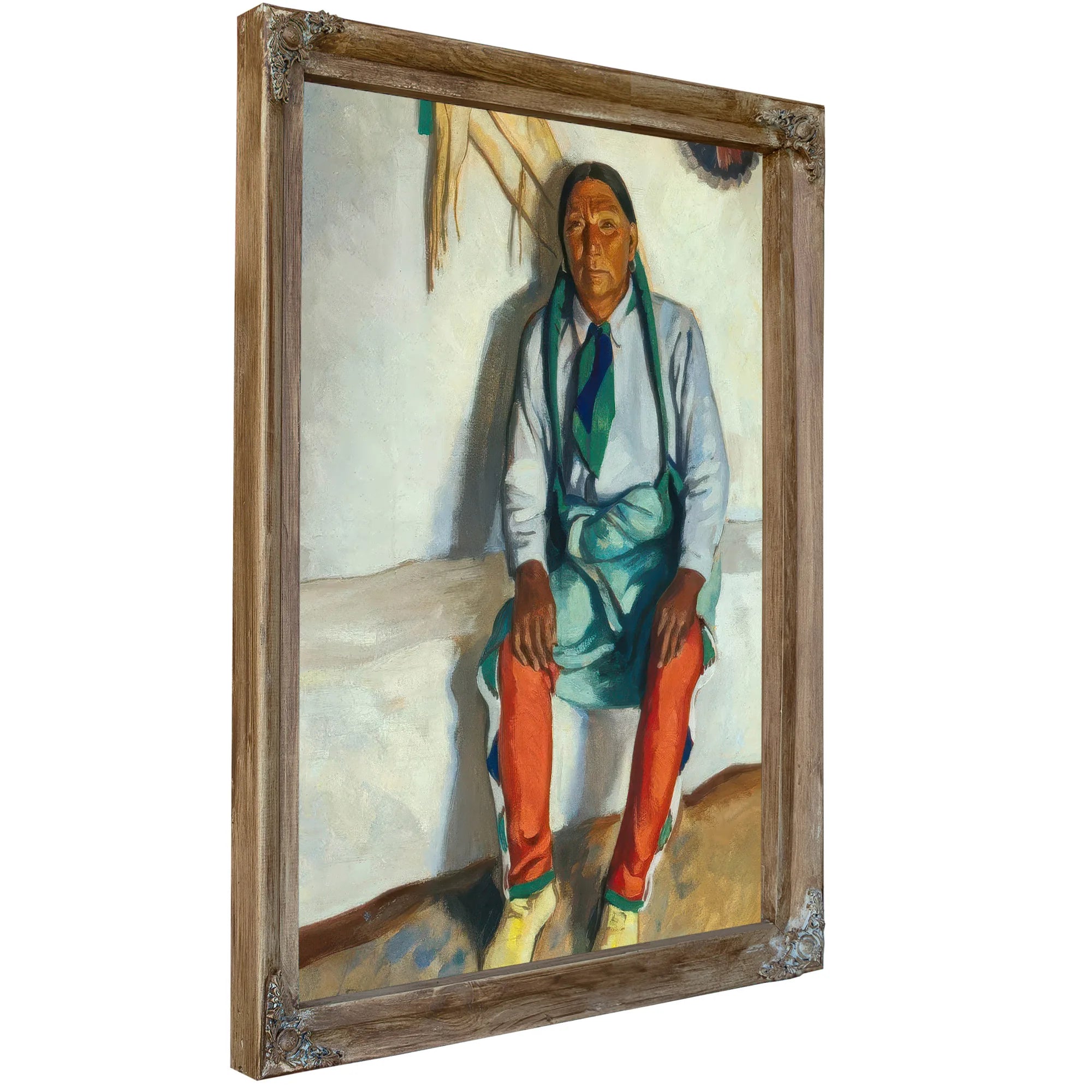 Man Of Taos By Maynard Dixon Fine Art Print