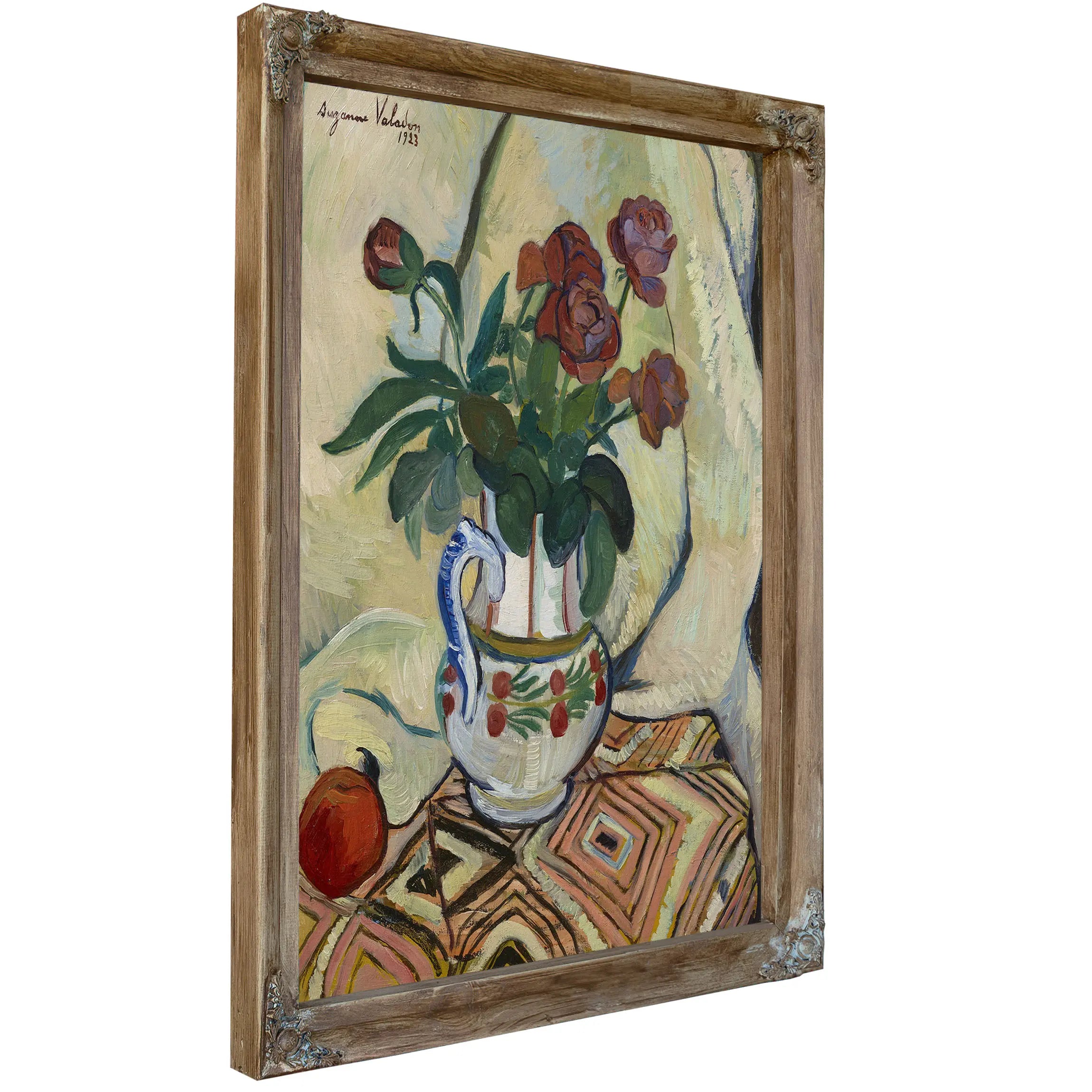 Bouquet De Roses by Suzanne Valadon