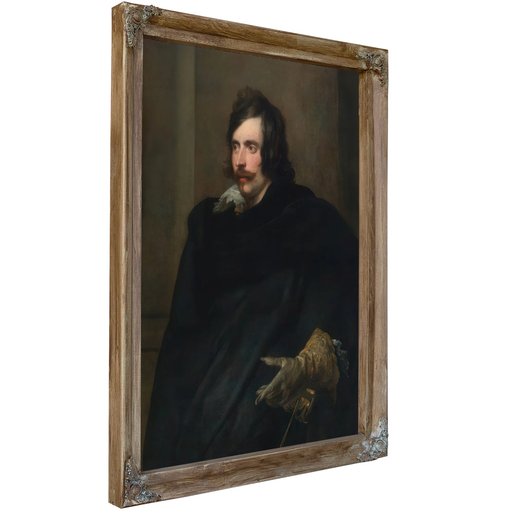 Anthony Van Dyck Portrait Of A Man With A Gloved Hand 1540 By Anthony Van Dyck Fine Art Print