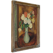 Vase De Roses Sur Un Gueridon by Suzanne Valadon