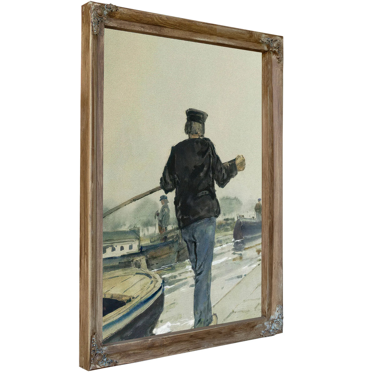 Riverside, Holland By Childe Hassam Fine Art Print