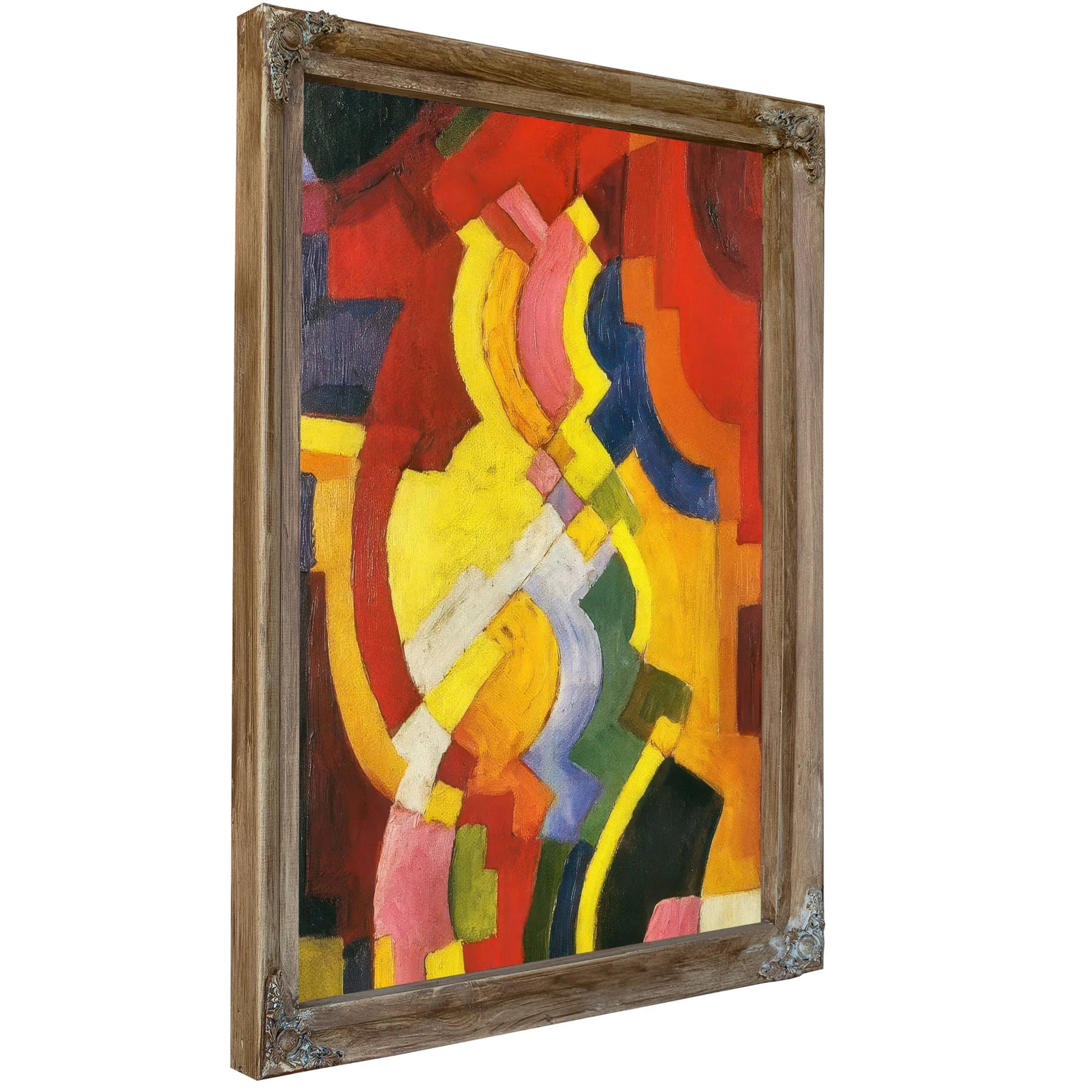 Coloured Forms Iii By August Macke Fine Art Print
