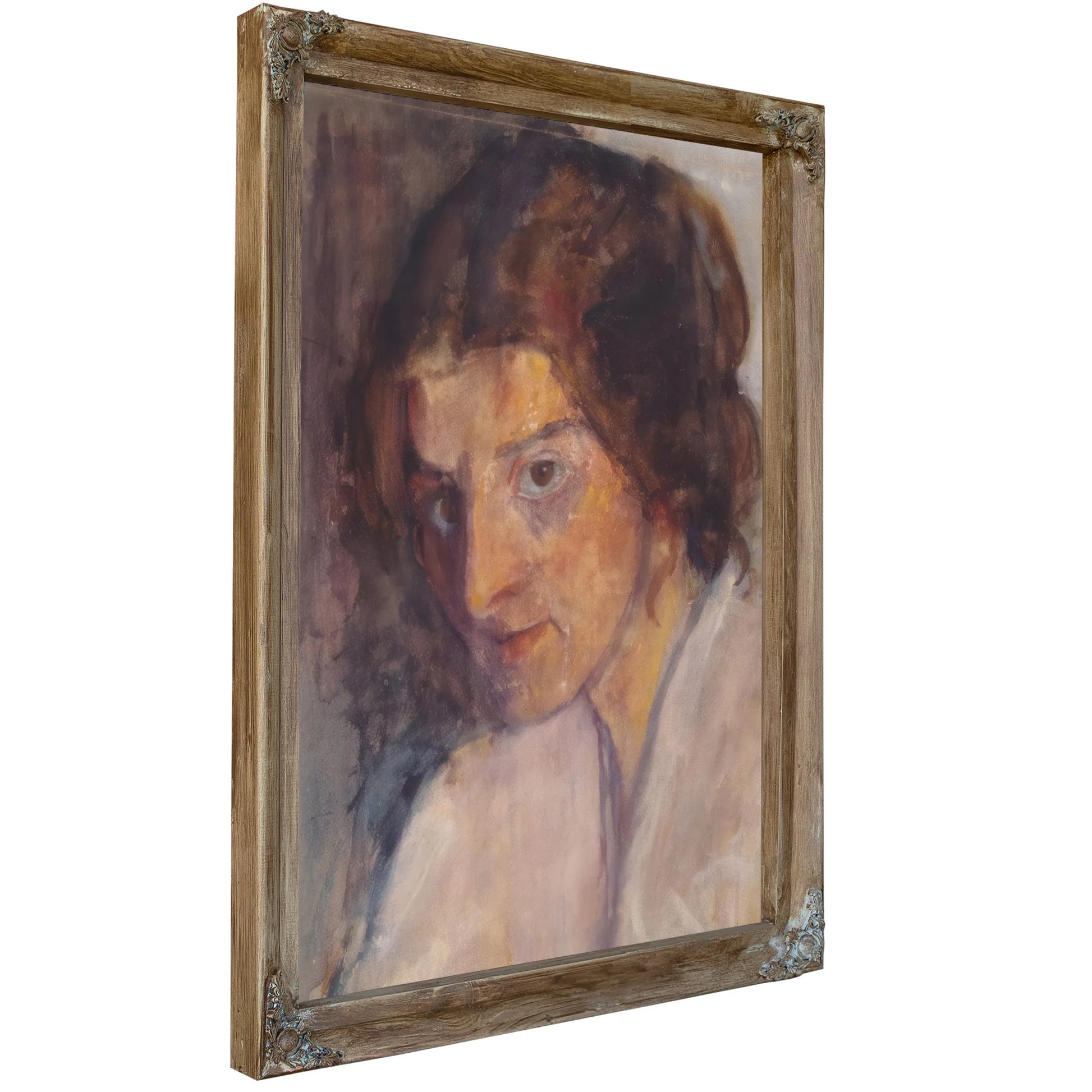 Self Portrait 5 By Paula Modersohn Becker Fine Art Print