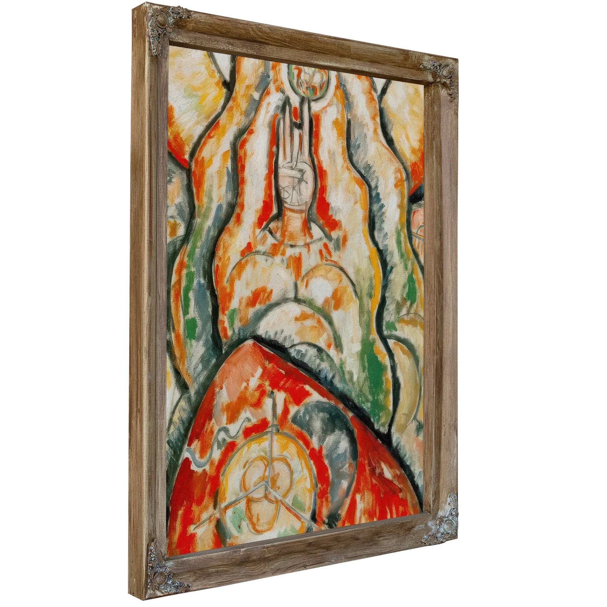 Portrait Arrangement No 2 By Marsden Hartley Fine Art Print