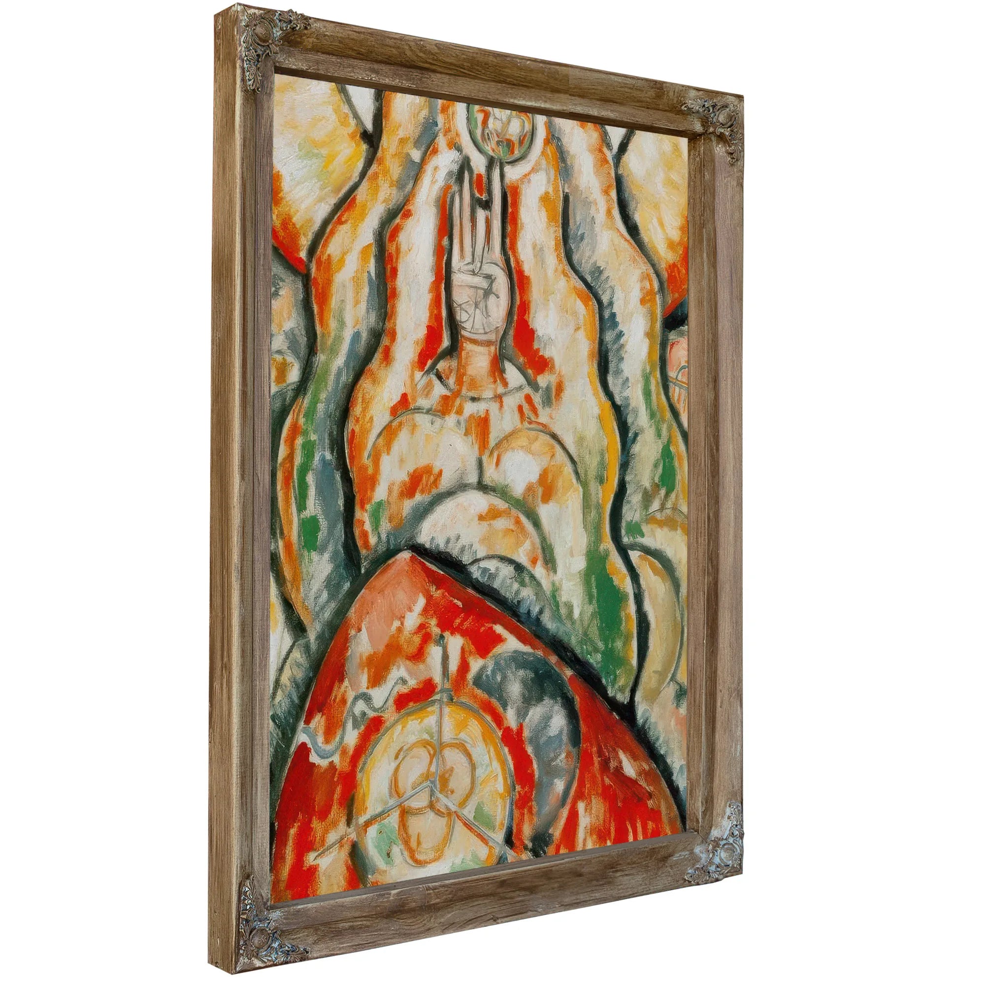 Portrait Arrangement No 2 By Marsden Hartley Fine Art Print