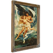 Boreas And Oreithyia by Evelyn De Morgan