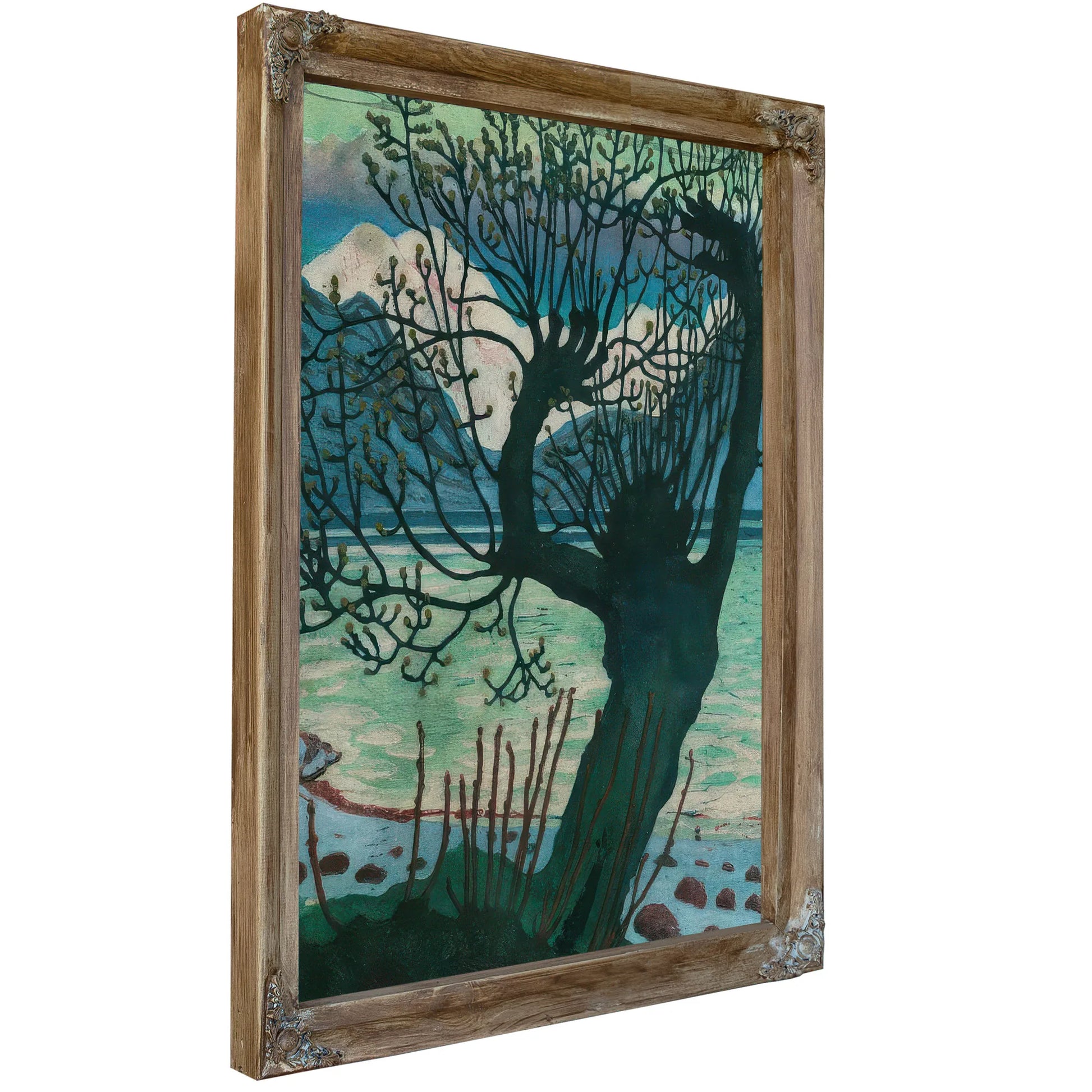 Spring Night And Willow By Nicolai Astrup Fine Art Print