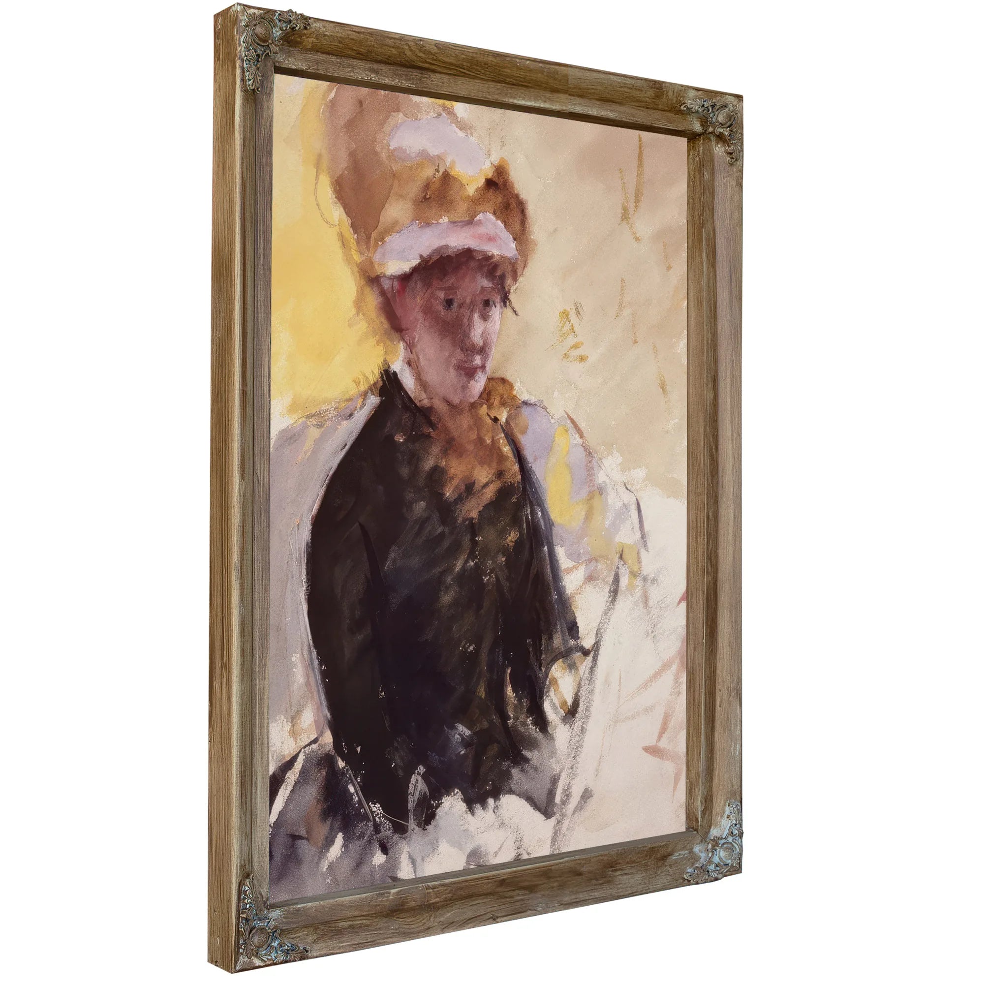 Self Portrait By Mary Cassatt Fine Art Print