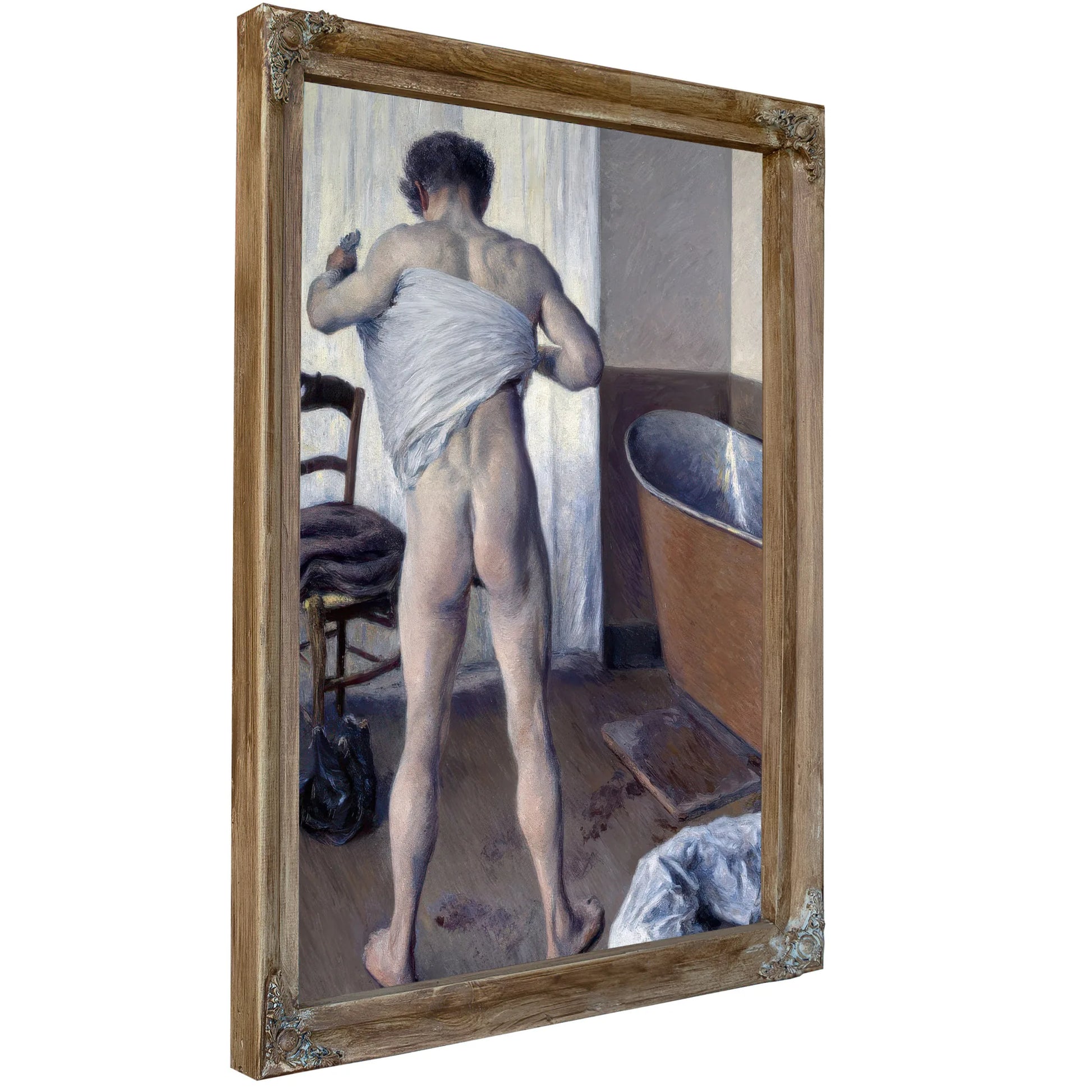 Man At His Bath By Gustave Caillebotte Fine Art Print