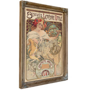 Affiche Gaufrettes Vanille Alfons Mucha by Alphonse Mucha